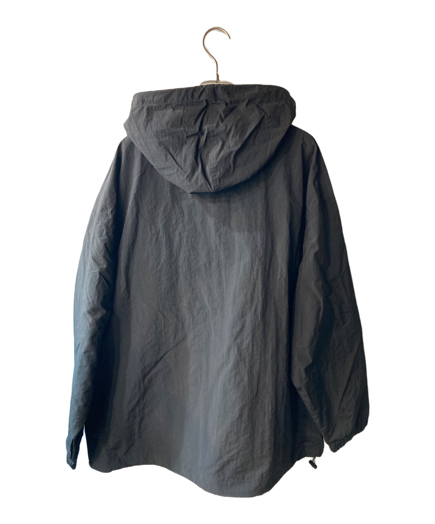 【美品】USED 00s 中綿入り アノラックパーカー ジャケット ブラック 中古・古着通販】Answer (アンサー) アノラックパーカー ブラック