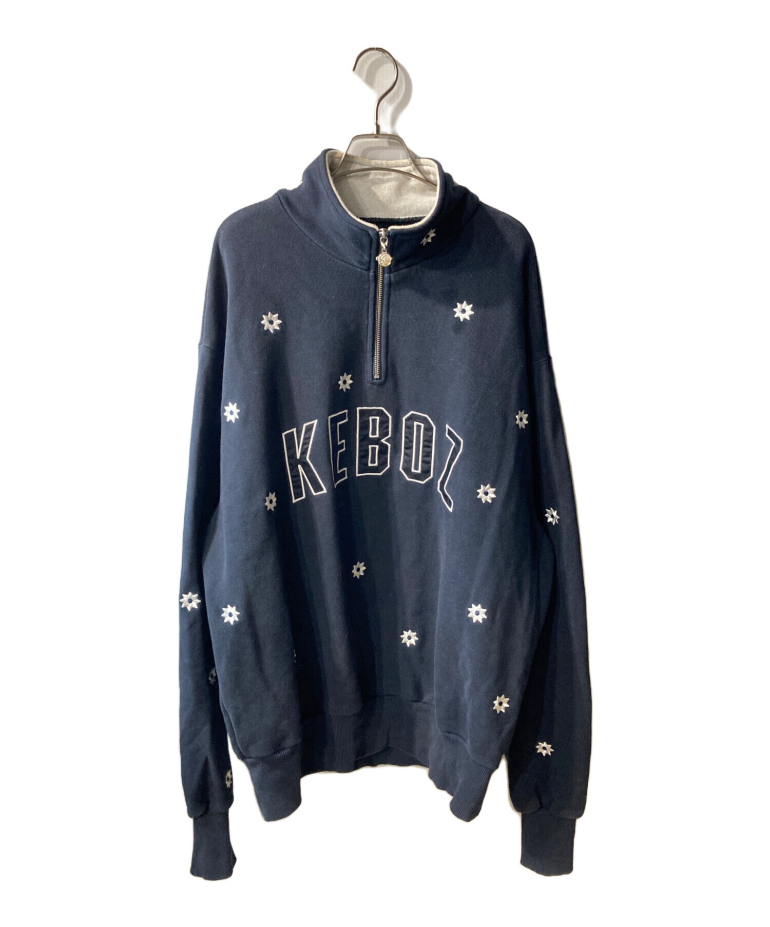 中古・古着通販】KEBOZ (ケボズ) NICK GEAR (ニックギア) ハーフジップ