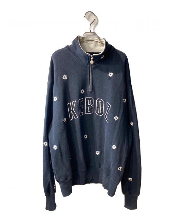 keboz(ケボズ) × NICKGEAR(ニックギア)ハーフジップ 中古・古着通販】KEBOZ (ケボズ) NICK GEAR (ニックギア) ハーフジップ
