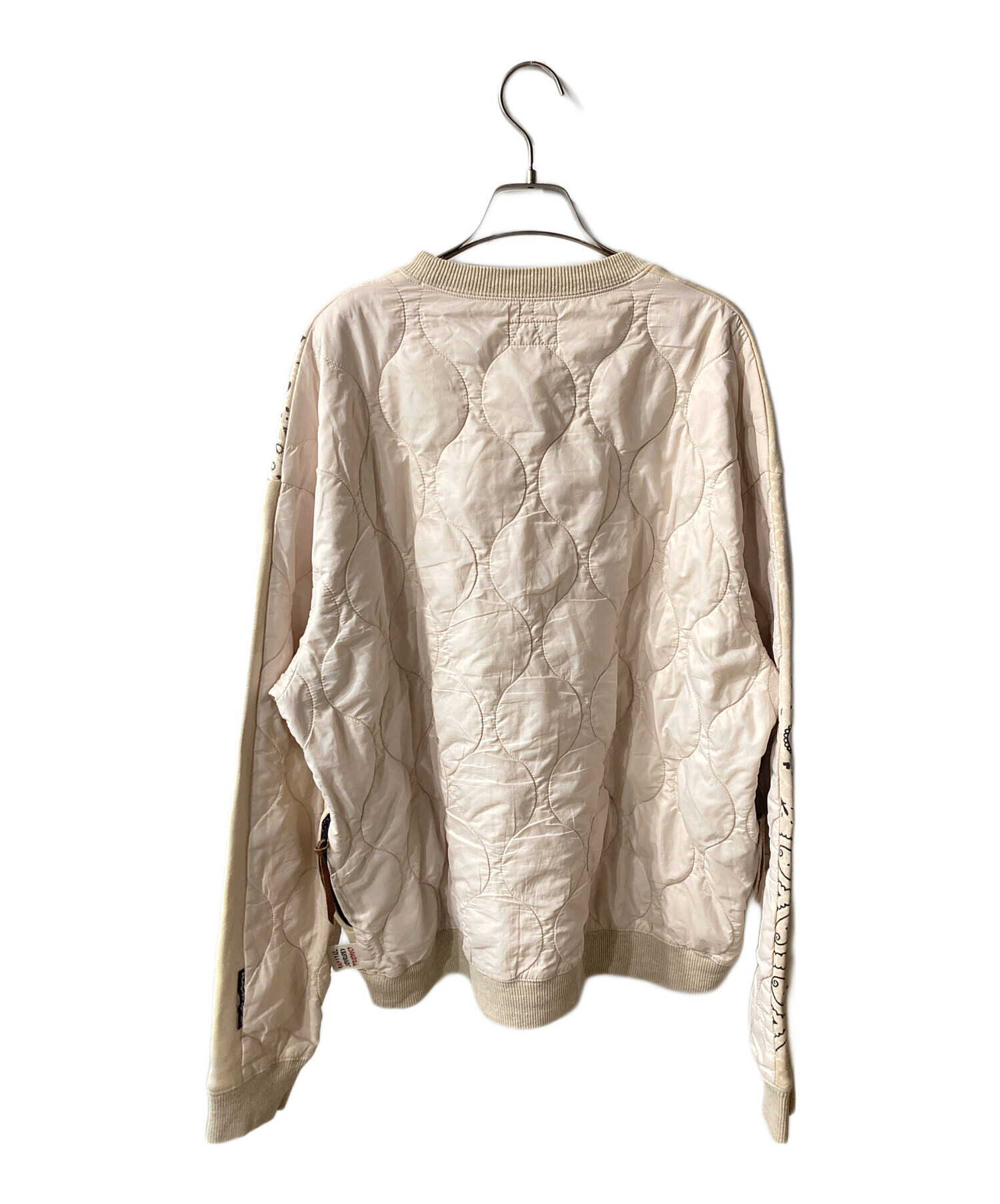 KAPITAL キャピタル マフラー - 茶xベージュ系(総柄) 【古着】【中古】 中古・古着通販】KAPITAL (キャピタル) Bandana Bivouac Big Crewneck