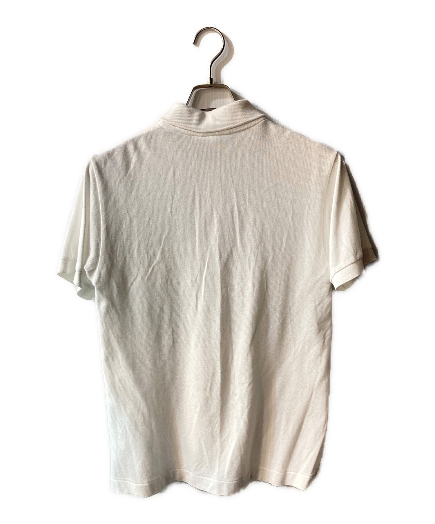 中古・古着通販】LACOSTE (ラコステ) ポロシャツ ホワイト サイズ:XS