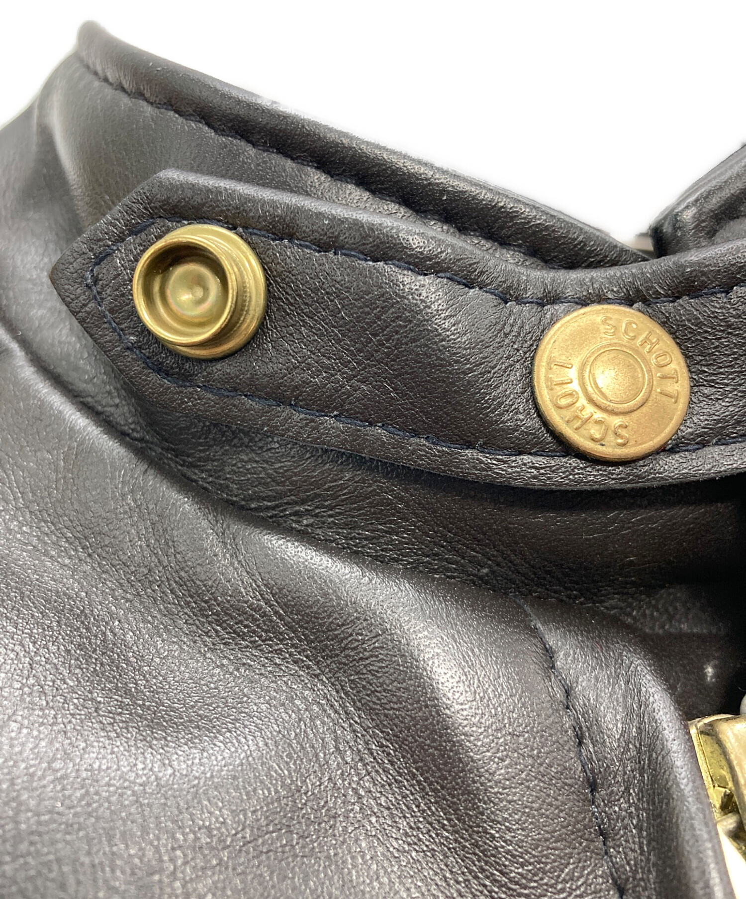 中古・古着通販】Schott (ショット) ライナー付きシングルライダース