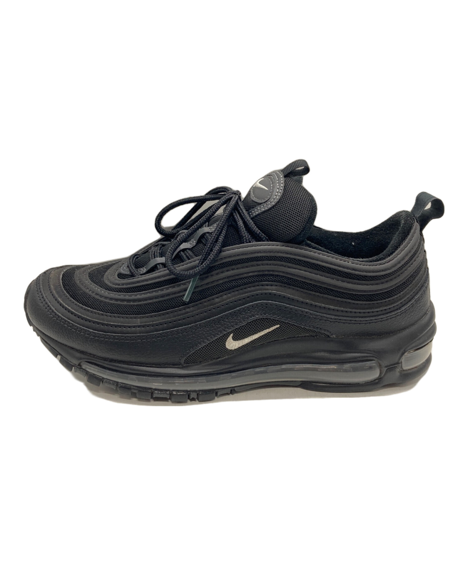 中古・古着通販】NIKE (ナイキ) AIR MAX 97 ブラック サイズ:27 中古・古着通販】NIKE (ナイキ) AIR MAX 97 ブラック サイズ:27