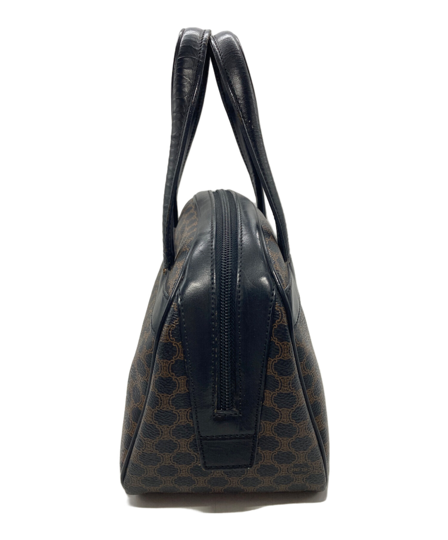 中古・古着通販】CELINE (セリーヌ) マカダム柄ミニボストンバッグ