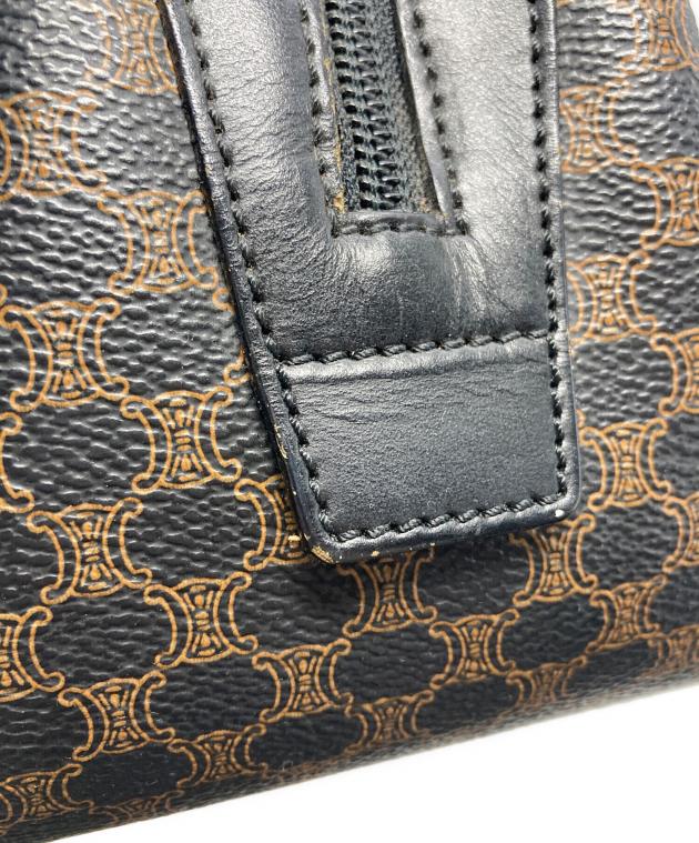 中古・古着通販】CELINE (セリーヌ) マカダム柄ミニボストンバッグ