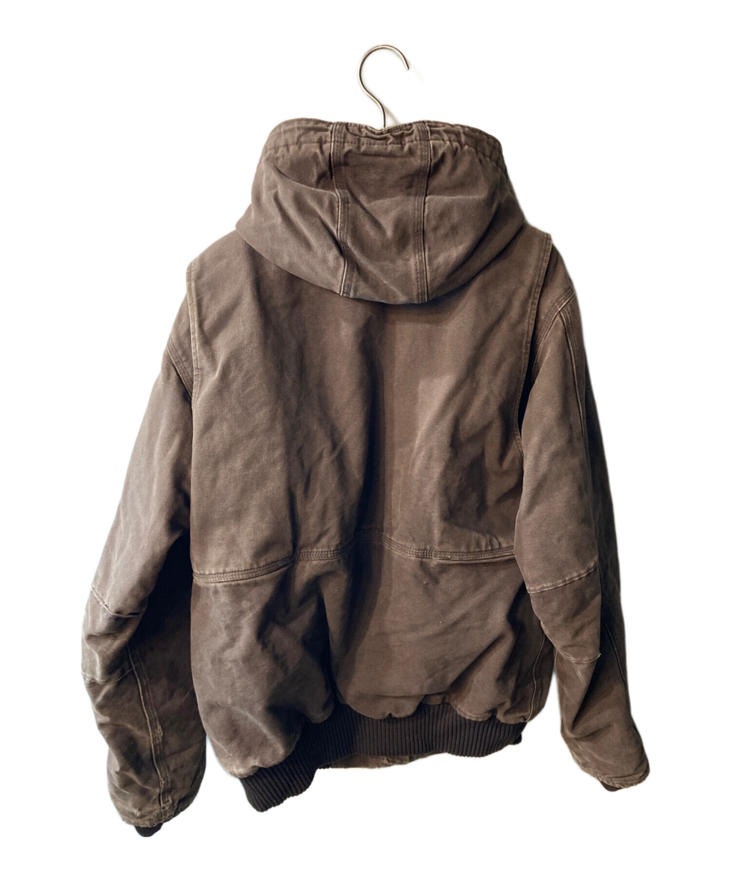 Carhartt フルジップジャケット ブラウン 中古・古着通販】CarHartt (カーハート) FULL SWING JACKET ブラウン