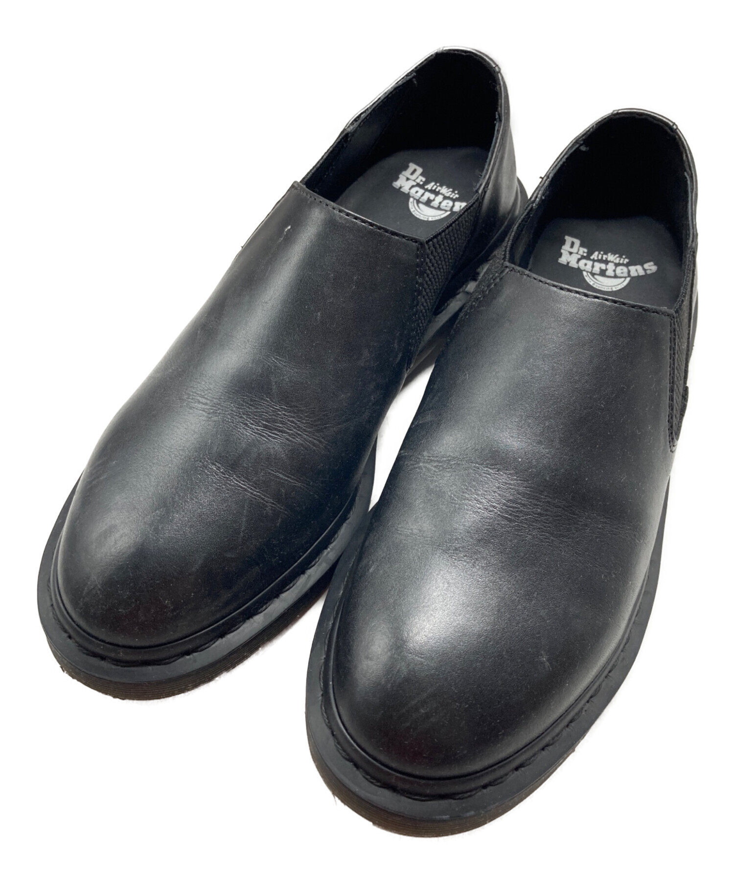 『美品』　Dr. Martens ブラックレザーシューズ 中古・古着通販】Dr.Martens (ドクターマーチン) レザーシューズ