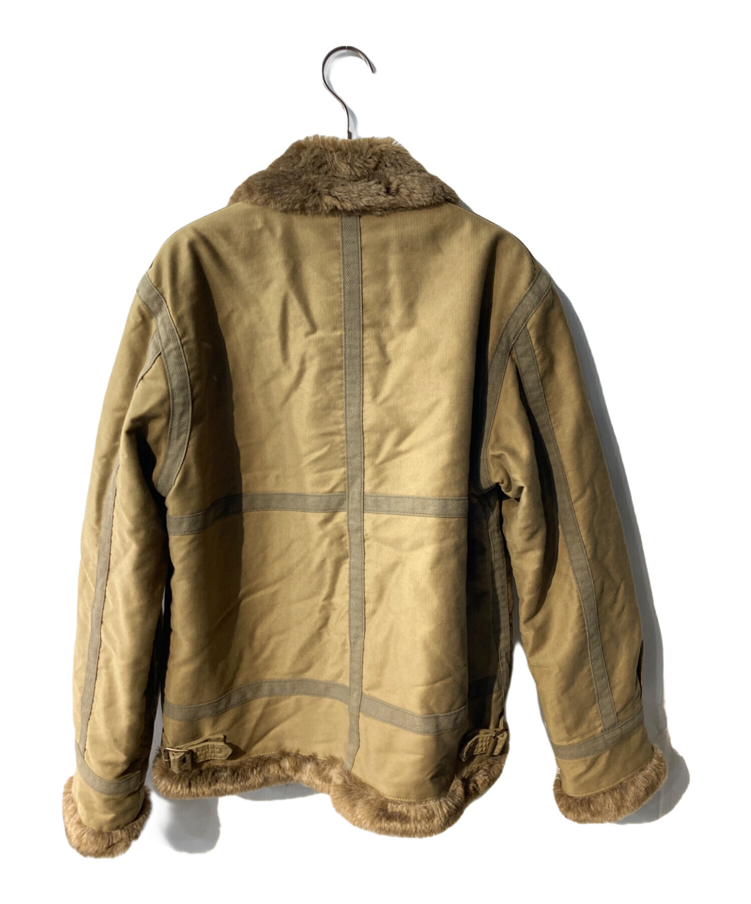 中古・古着通販】ALPHA (アルファ) B-3フライトジャケット ブラウン