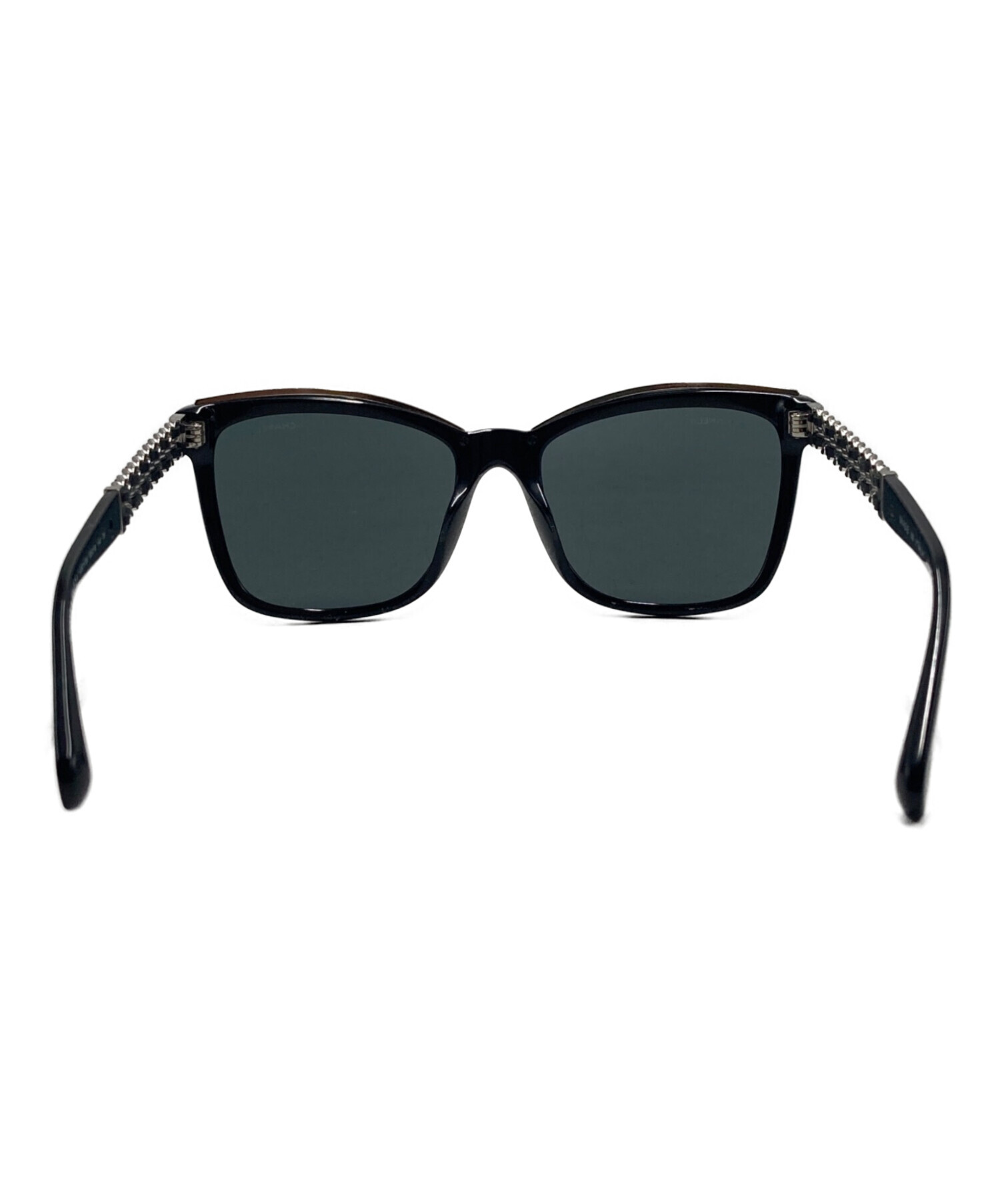【中古】CHANEL シャネル サングラス ヴィンテージ 中古・古着通販】CHANEL (シャネル) サングラス ブラック サイズ:SIZE
