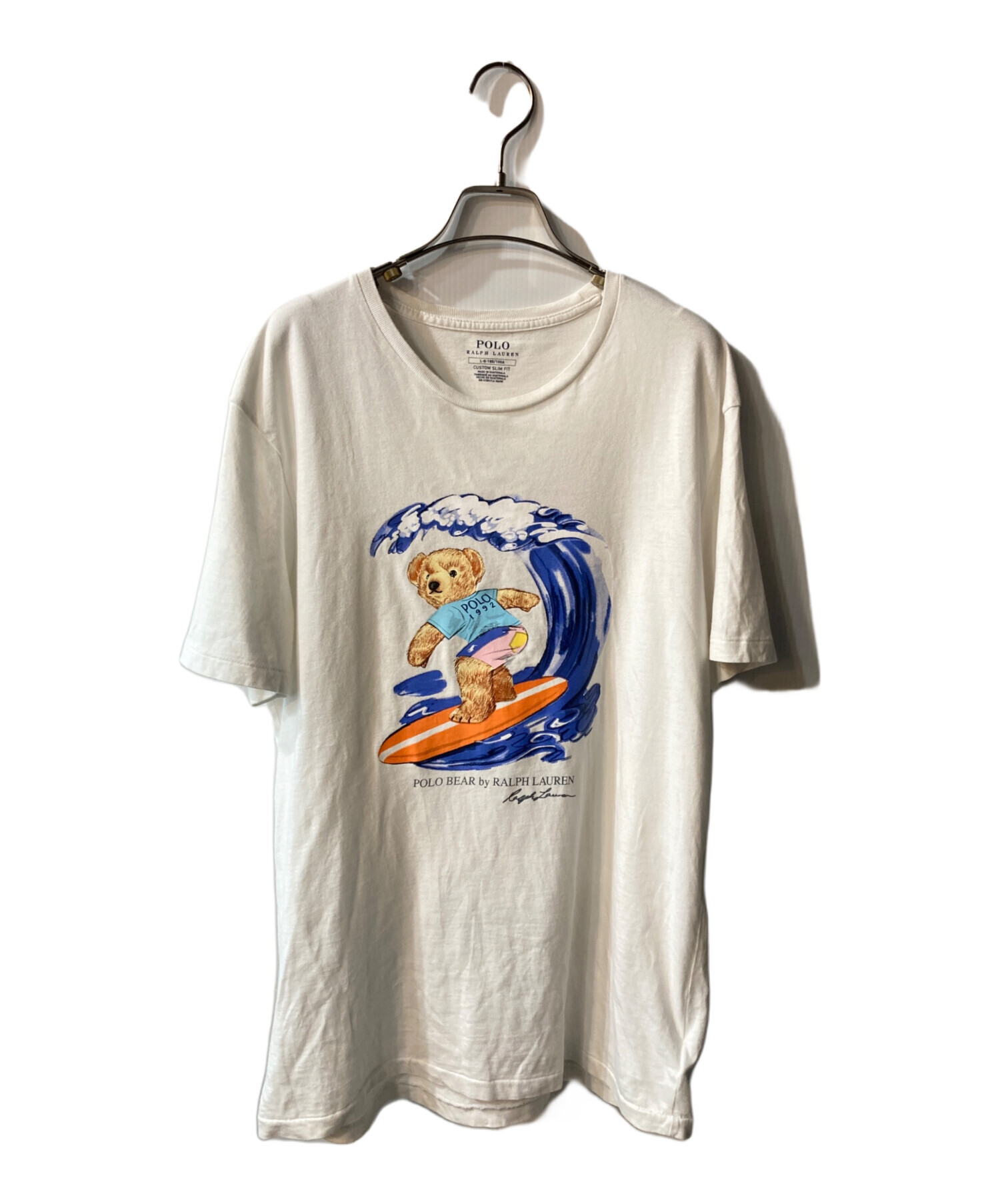 Ralph Lauren - 古着 ラルフローレン Ralph Lauren POLO RALPH LAUREN ポロベア プリントスウェットシャツ トレーナー レディースM相当 /eaa544832 中古・古着通販】POLO RALPH LAUREN (ポロ・ラルフローレン) ポロベア
