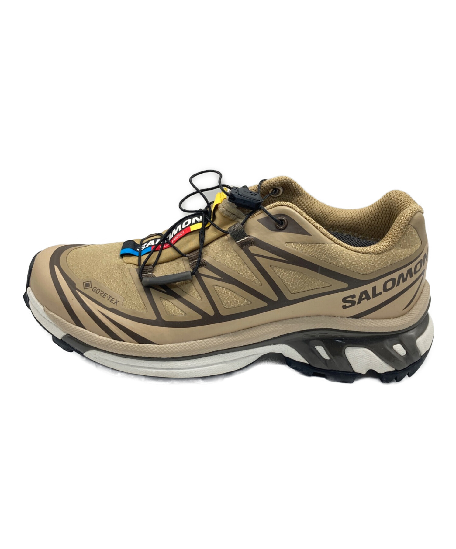 Salomon スニーカー 23.0 ベージュ 中古・古着通販】SALOMON (サロモン) XT-6 ローカットスニーカー