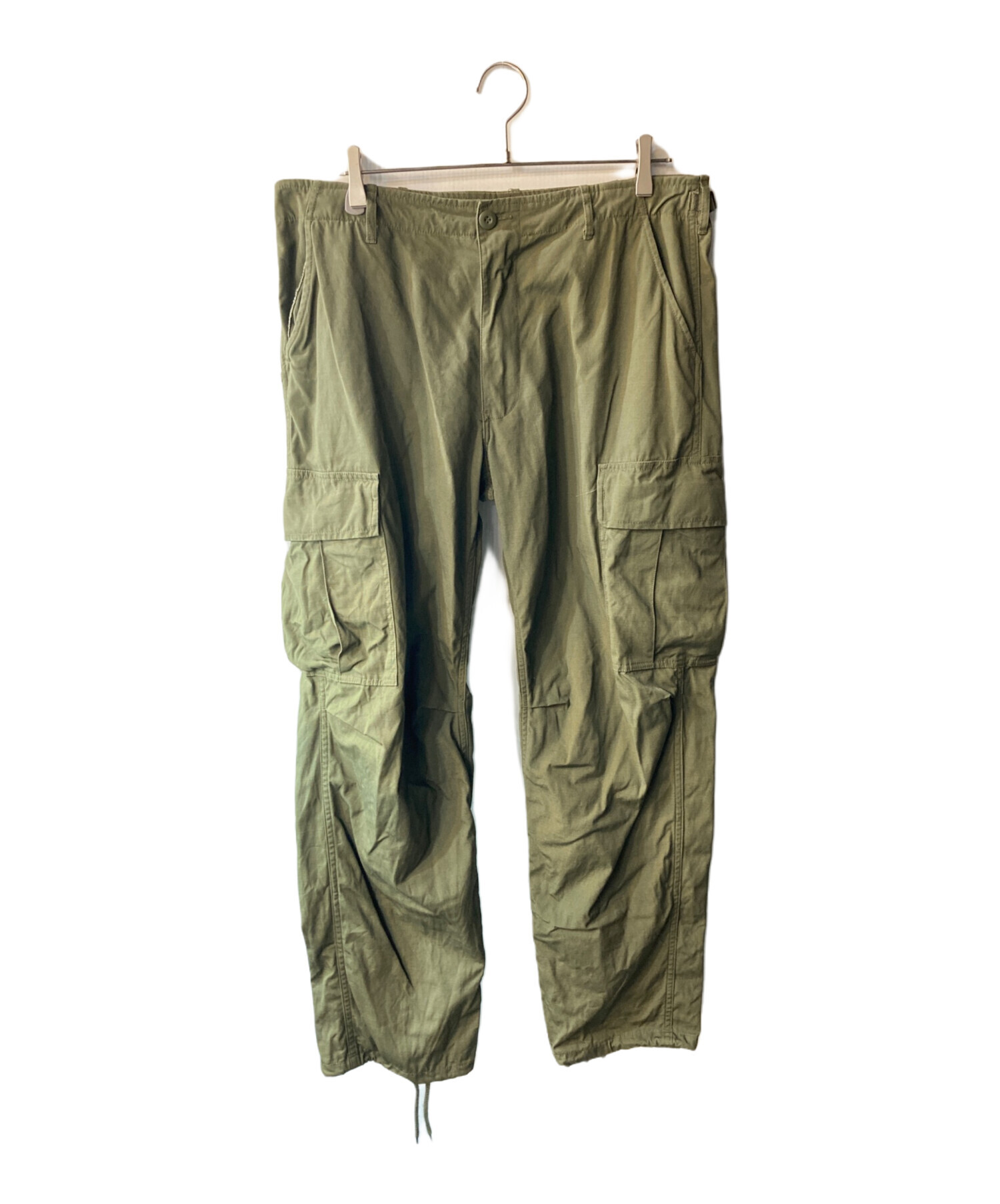 US ARMYカーゴパンツ オリーブグリーン 小サイズ 中古・古着通販】US ARMY (ユーエスアーミー) ミリタリーパンツ