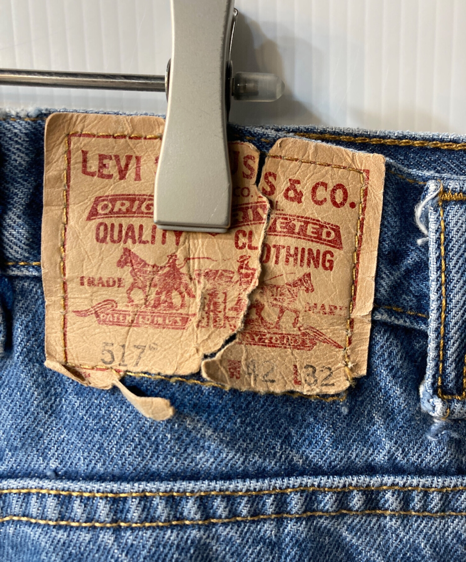 中古・古着通販】LEVI'S (リーバイス) 517 ブーツカットジーンズ