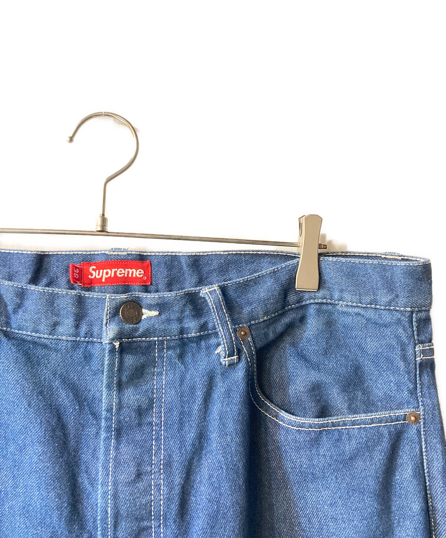中古・古着通販】SUPREME (シュプリーム) REGULAR JEAN デニムパンツ
