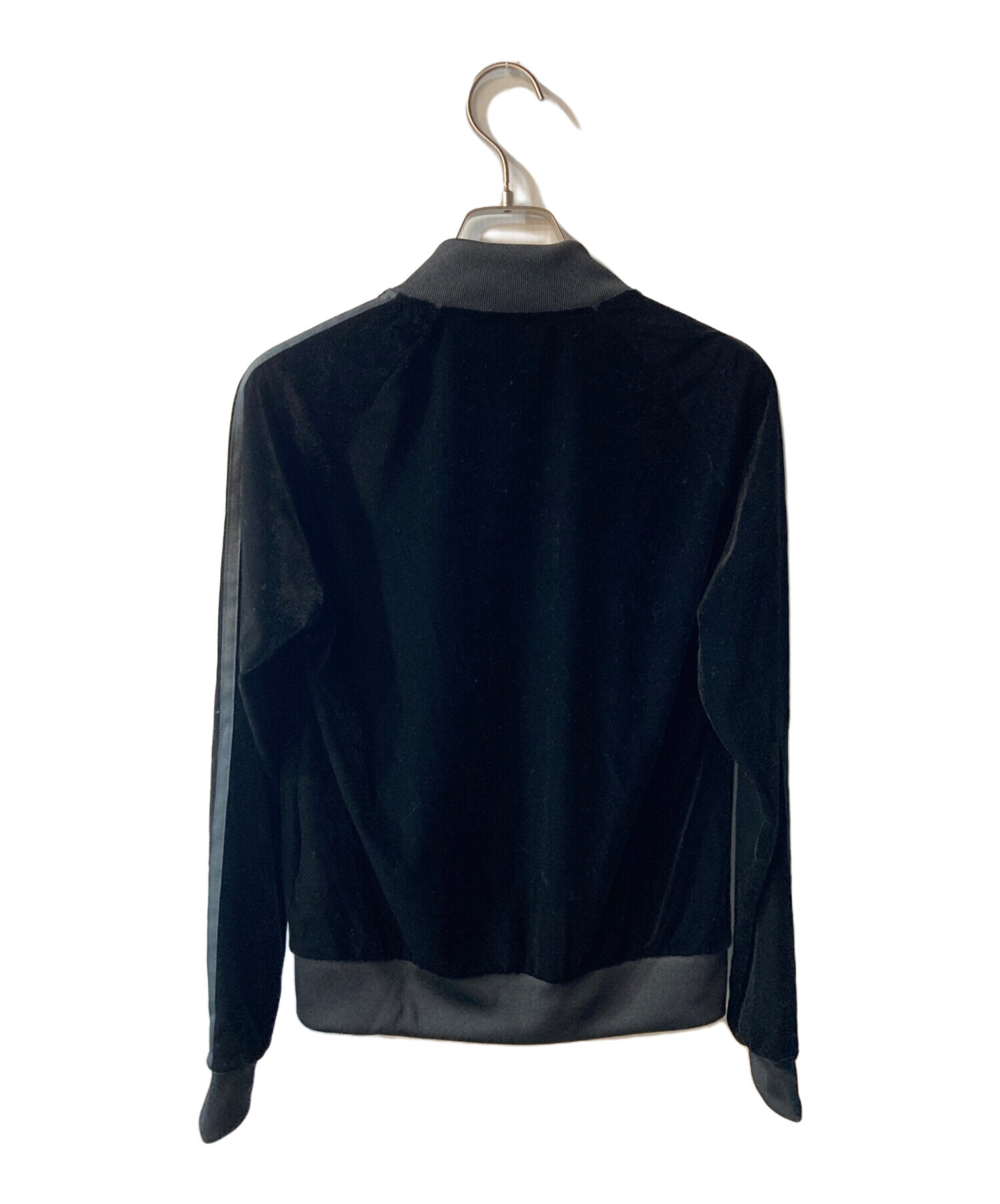 未使用 タグ付き  VELVET TRACK JACKET 黒/M 中古・古着通販】adidas (アディダス) VELVET TRACK JACKET ブラック