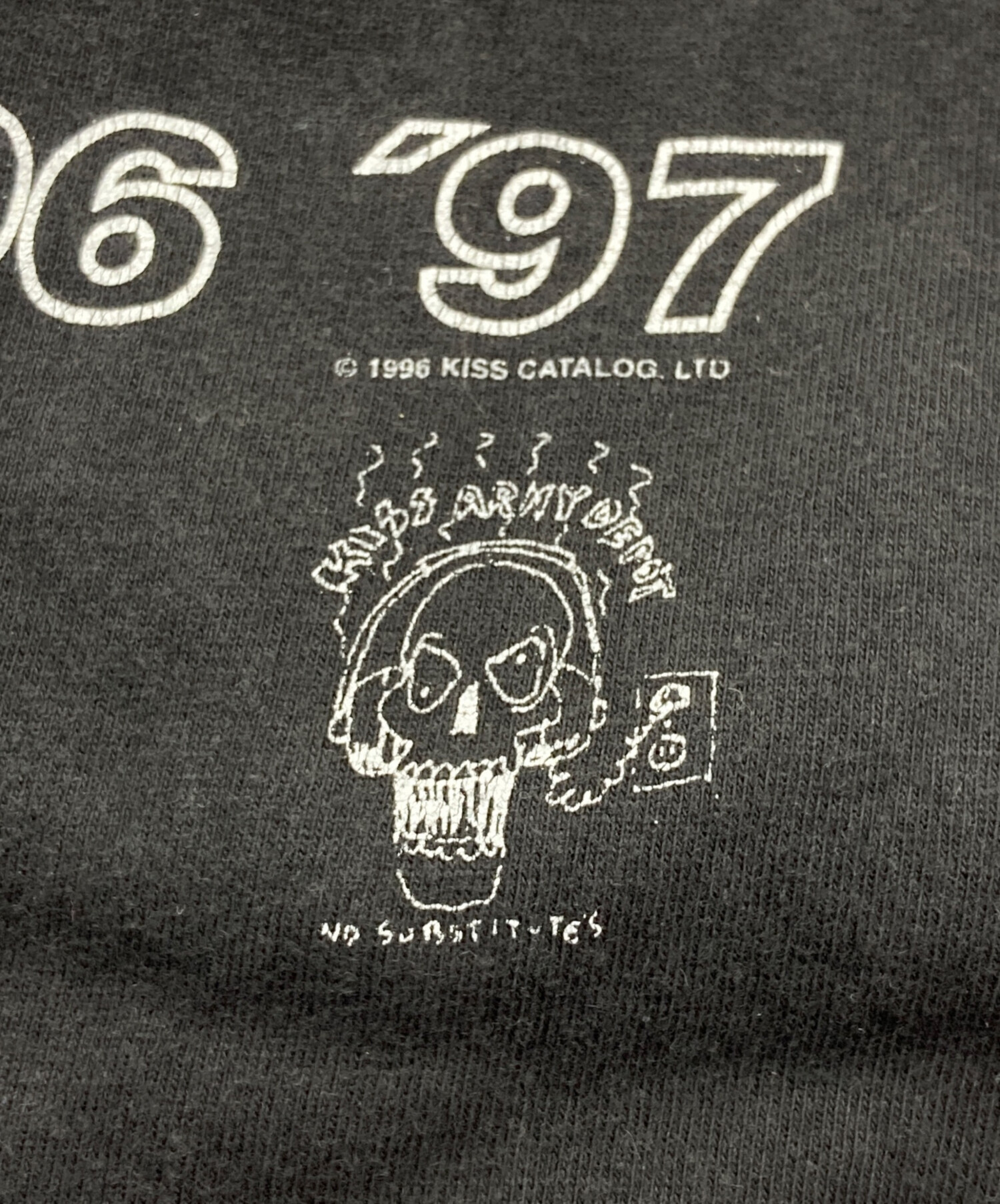中古・古着通販】PYRAMID (ピラミッド) 90sバンドTシャツ ブラック