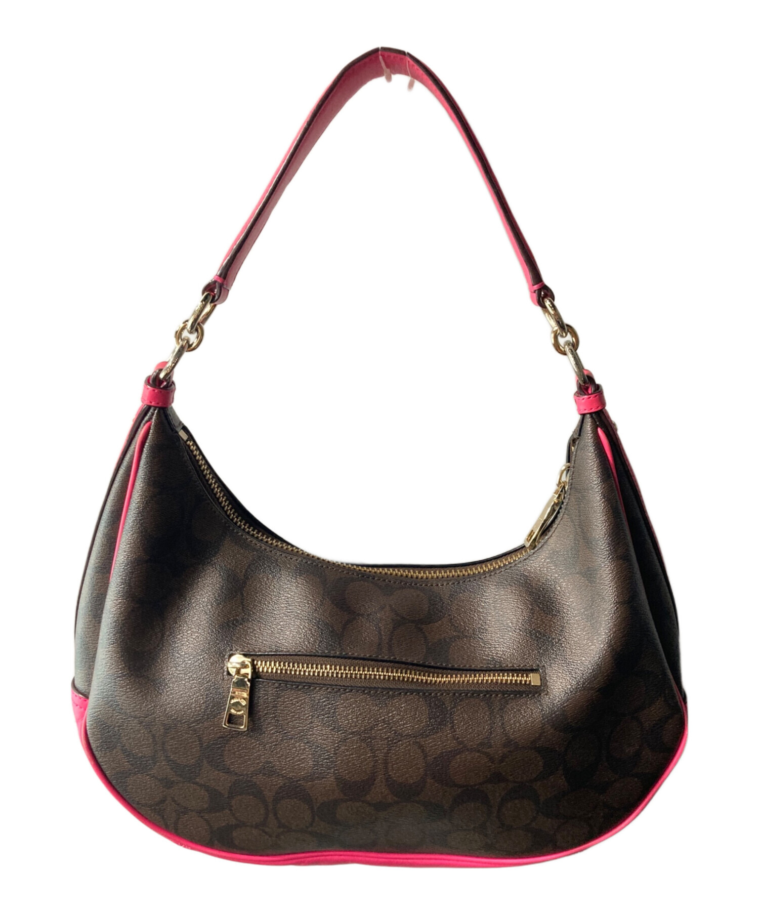 中古・古着通販】COACH (コーチ) ワンショルダーバッグ ブラウン