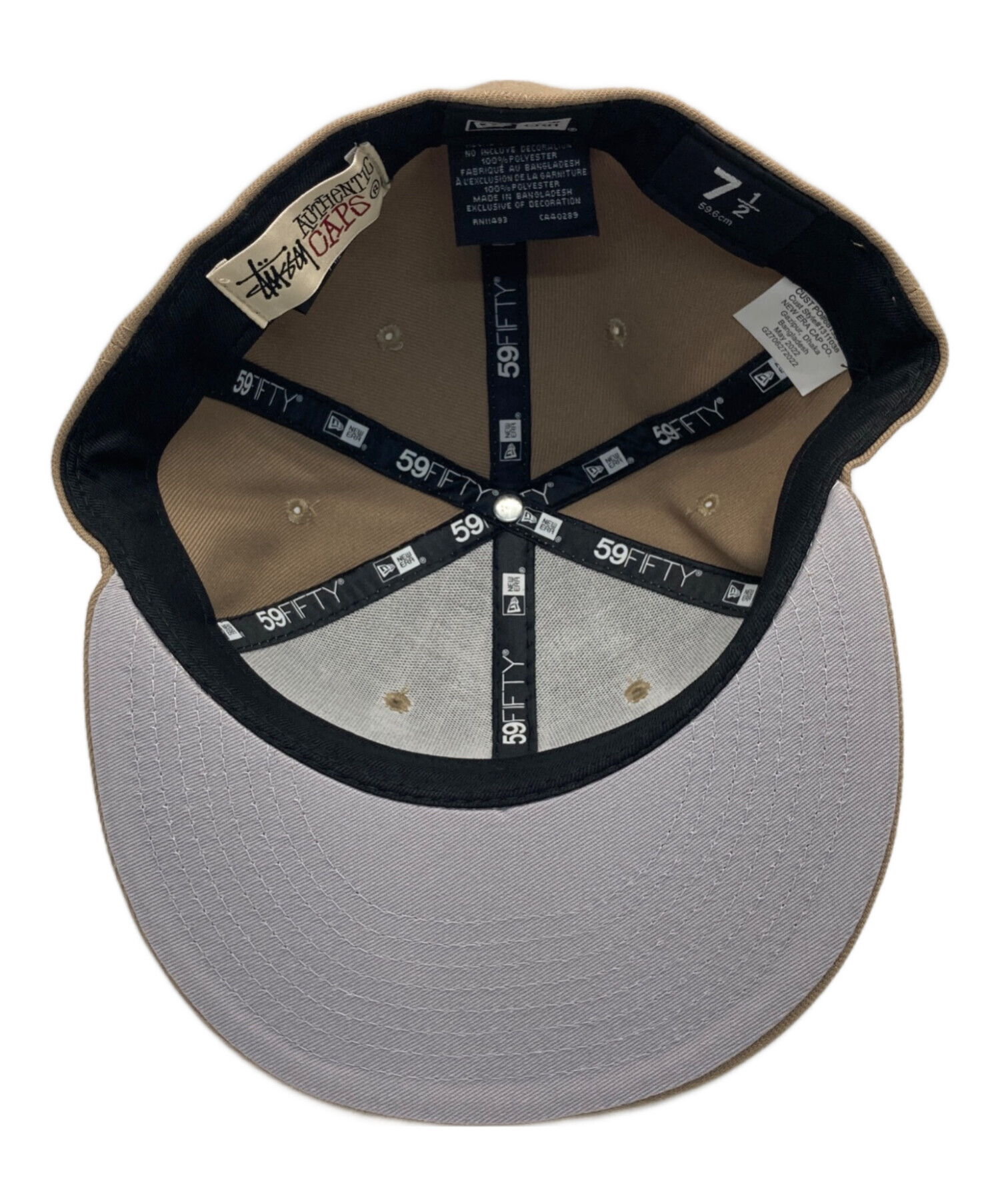 中古・古着通販】stussy (ステューシー) 59fifty コラボキャップ