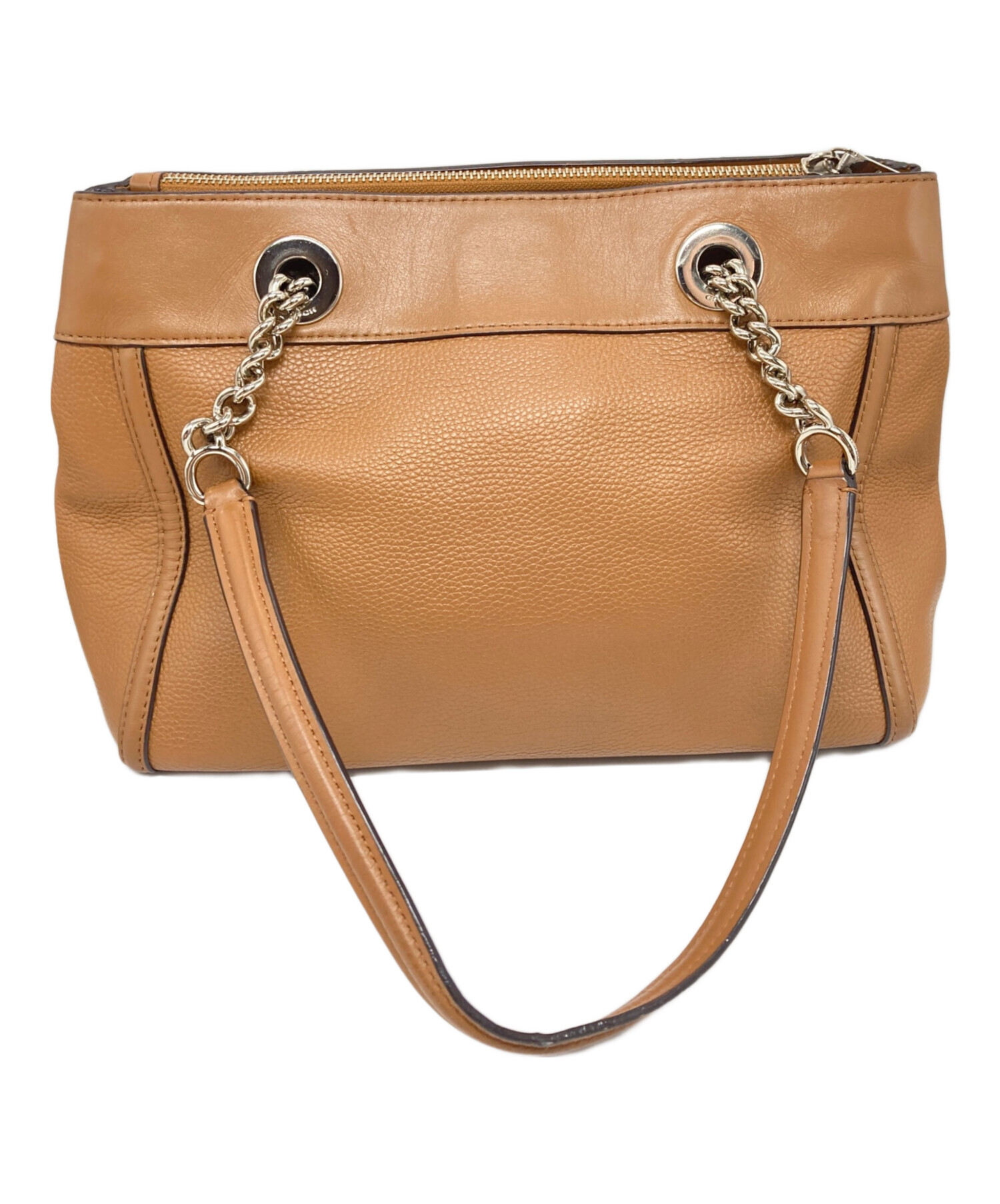COACH ハンドバッグ ブラウン ターンロック 中古・古着通販】COACH (コーチ) ターンロック イーディ バッグ