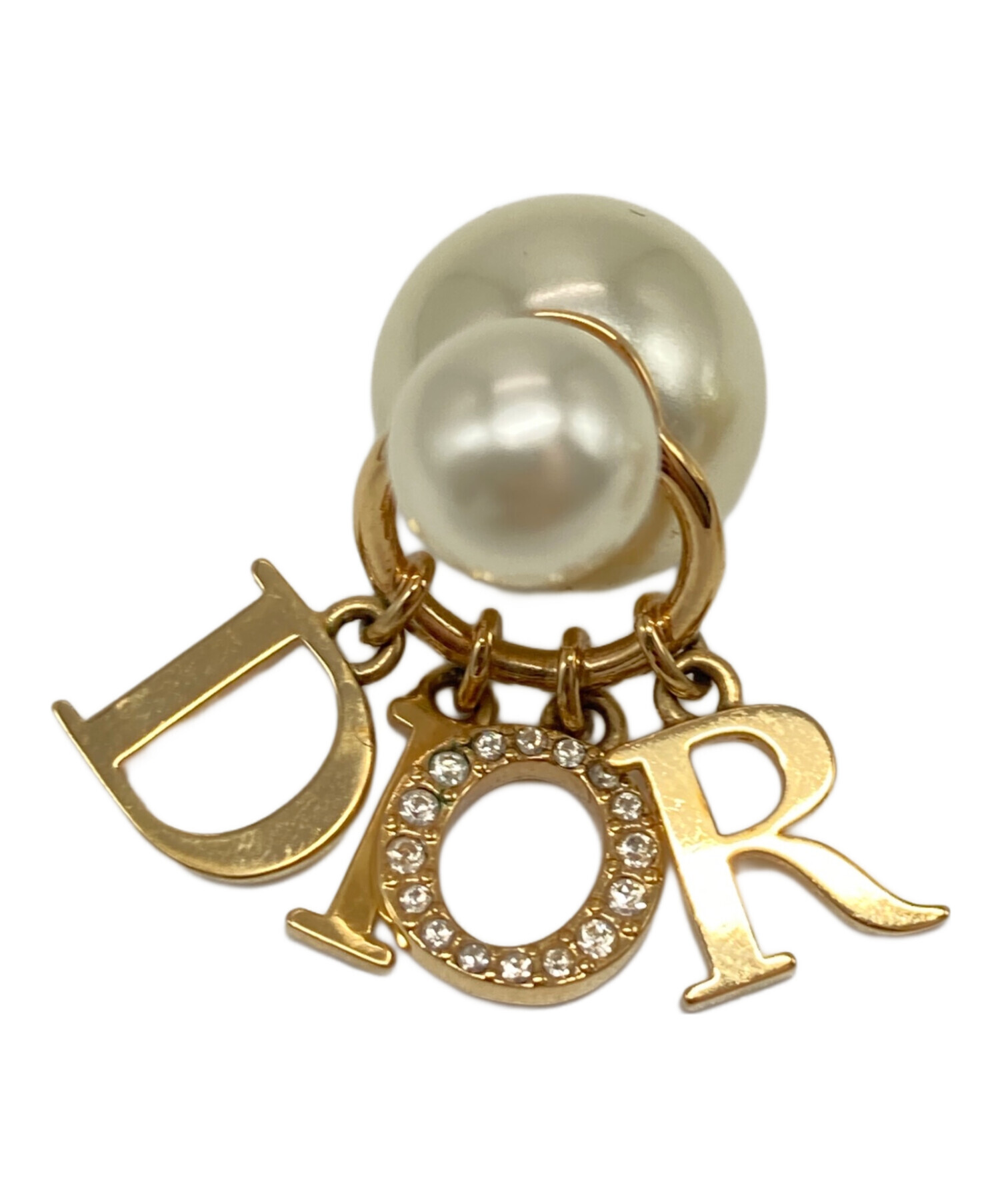 中古・古着通販】DIOR (ディオール) Dior Tribales ピアス ゴールド