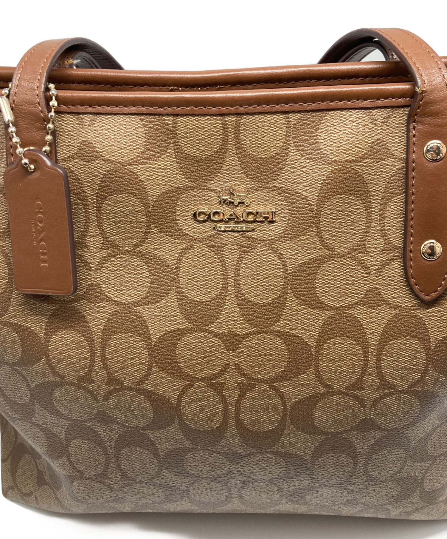 中古・古着通販】COACH (コーチ) シグネチャー トートバッグ｜ブランド