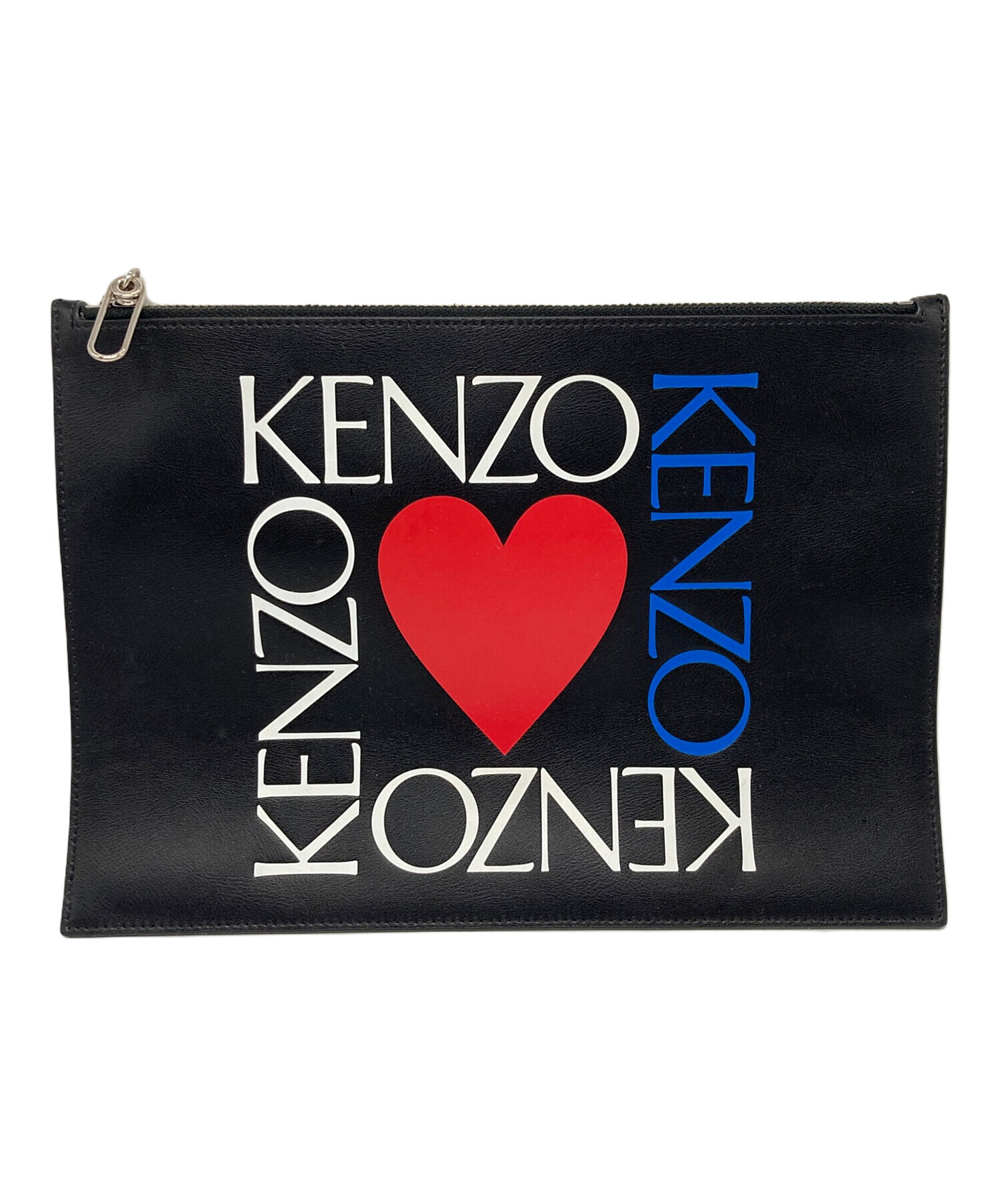 中古・古着通販】KENZO (ケンゾー) クラッチバッグ ブラック｜ブランド