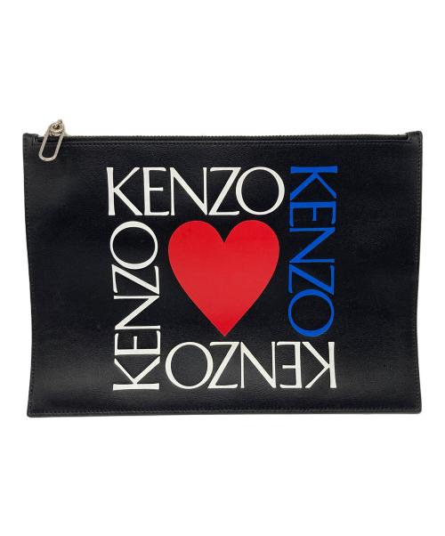 中古・古着通販】KENZO (ケンゾー) クラッチバッグ ブラック｜ブランド