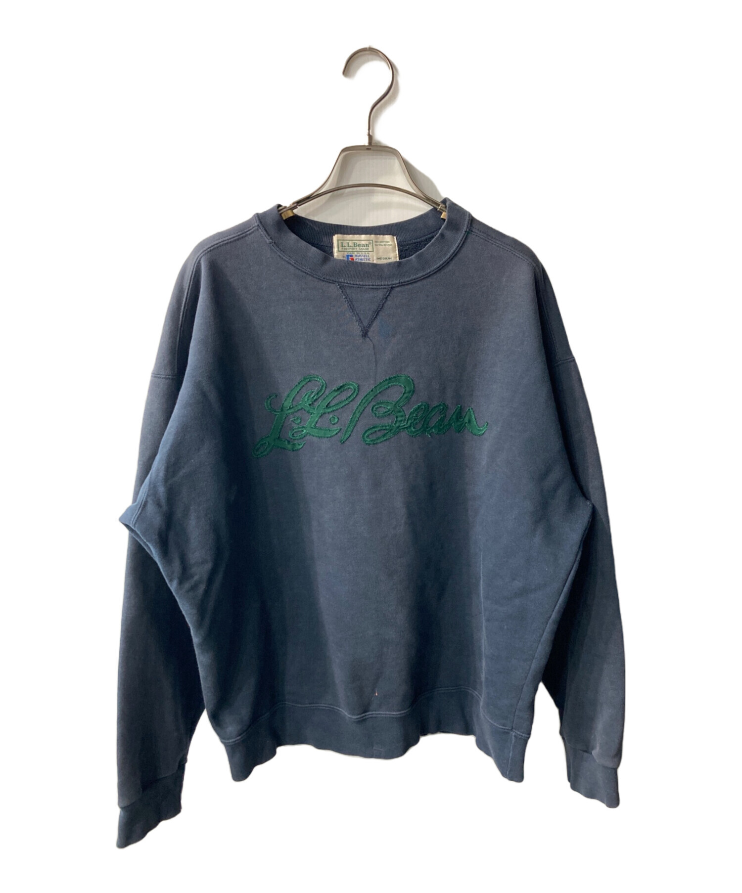 【USA製・美品】LL Bean Russelスウェット 前Vエルエルビーン 中古・古着通販】L.L.Bean (エルエルビーン) RUSSELL ATHLETIC