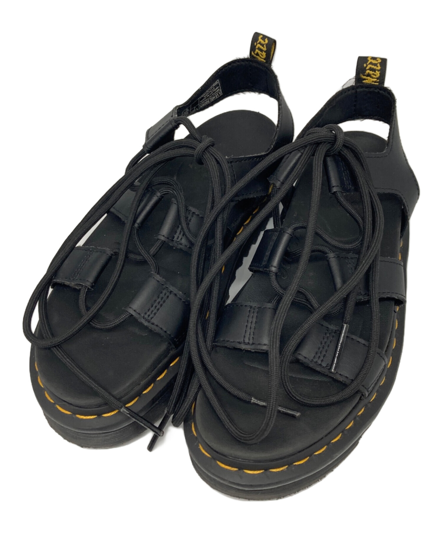 美品！Dr. Martens サンダル ブラック 中古・古着通販】Dr.Martens (ドクターマーチン) NARTILLA サンダル