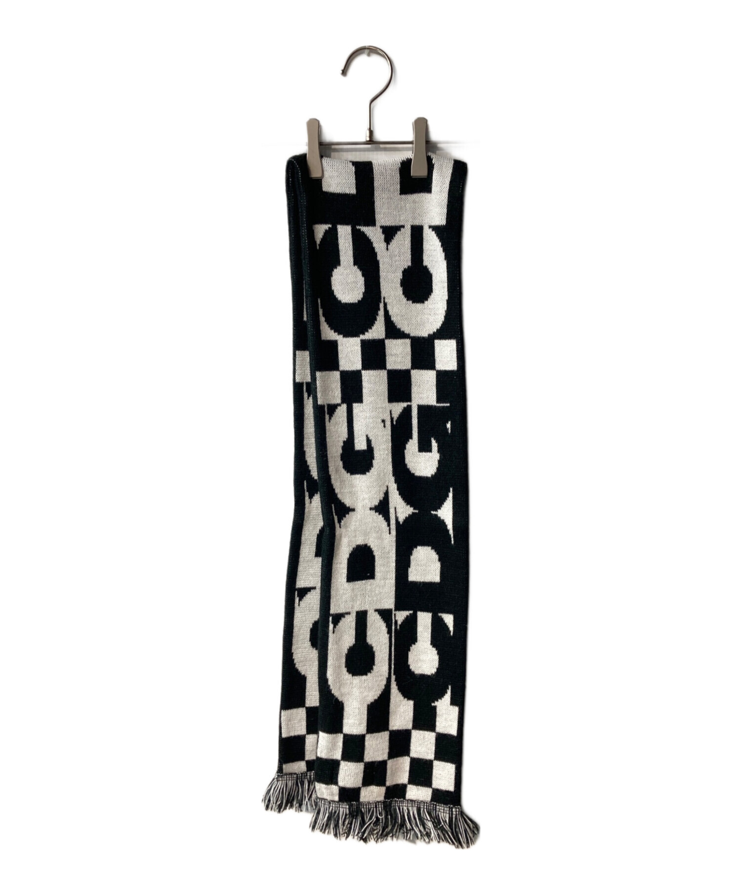中古・古着通販】CDG (シーディージー) ロゴマフラー ホワイト