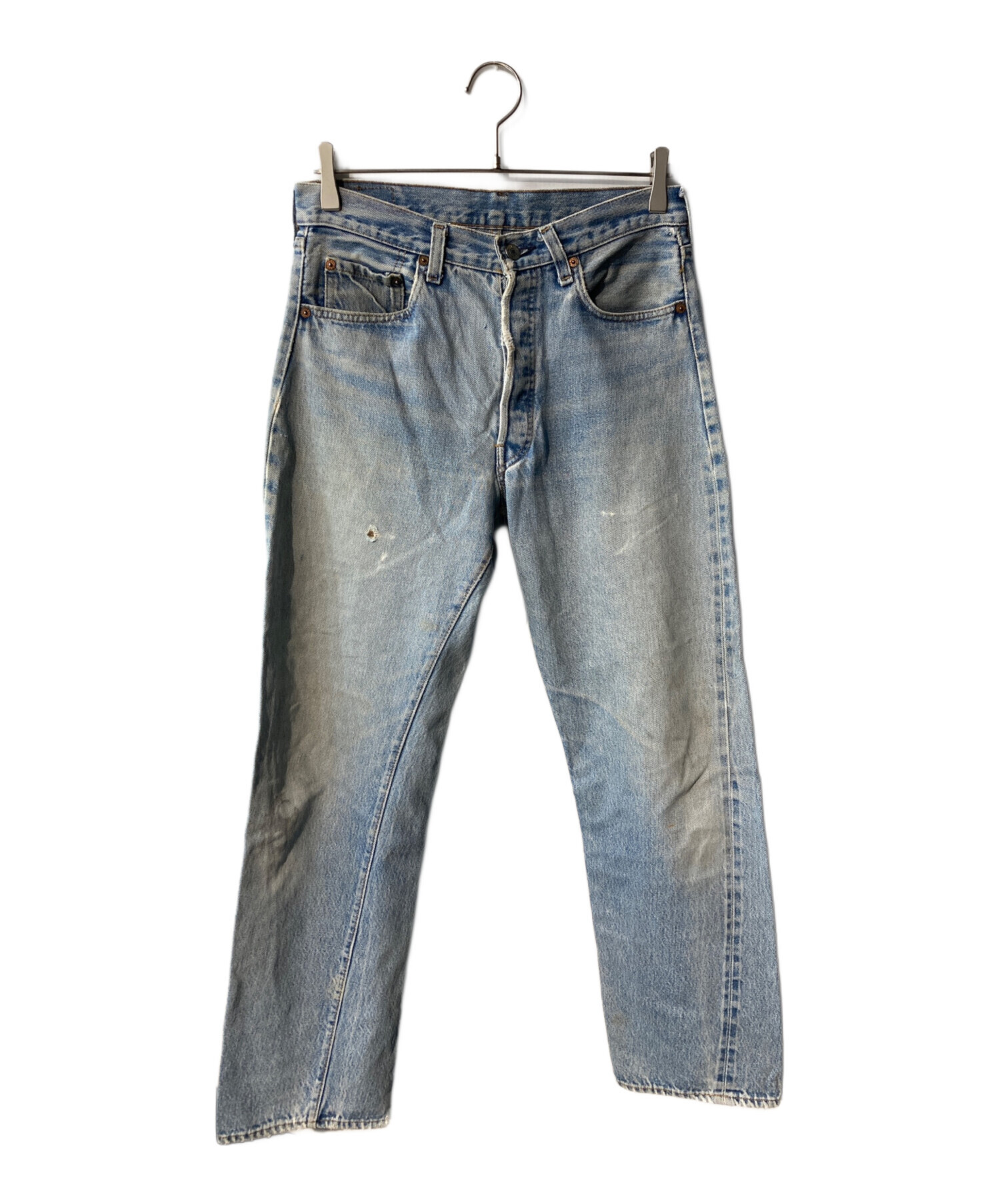 【米国製】リーバイス501 W31 L34 01年7月製造 中古ジーンズ 中古・古着通販】LEVI'S (リーバイス) 501 セルビッチデニムパンツ