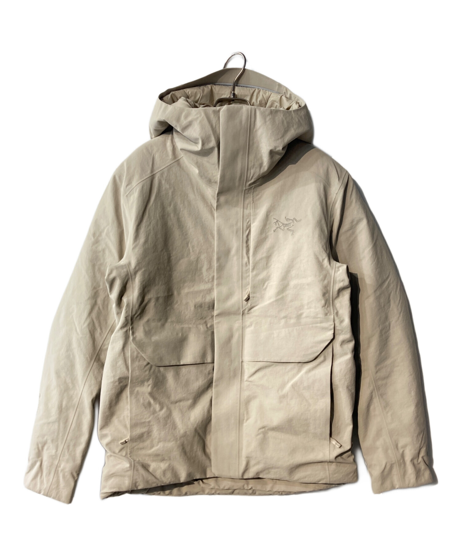 ARC'TERYX ダウンジャケット ベージュ ミリタリー 中古・古着通販】ARC'TERYX (アークテリクス) Therme Down Jacket