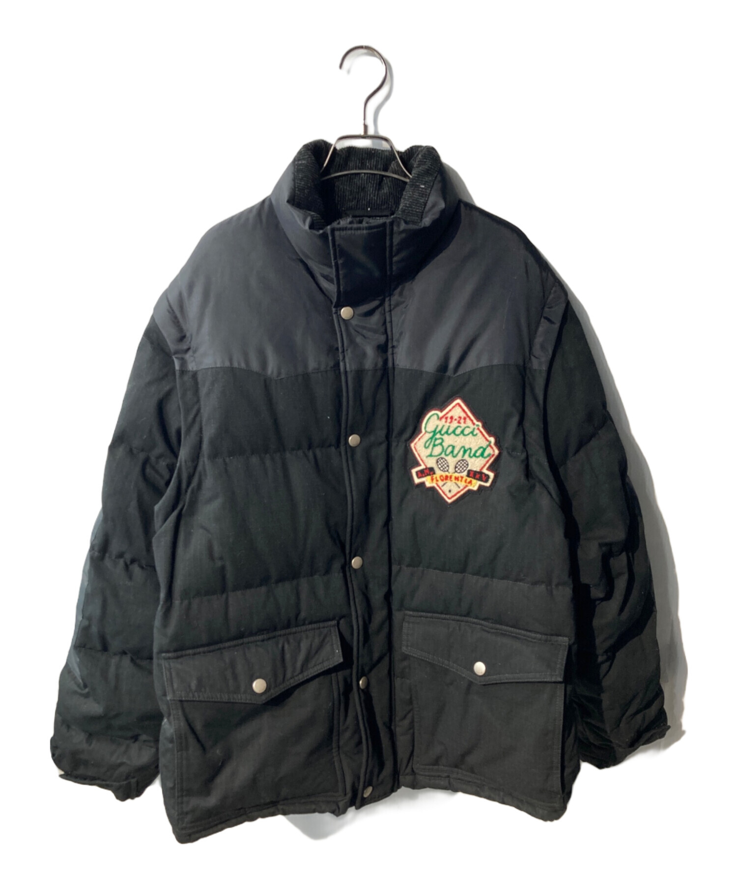 中古・古着通販】GUCCI (グッチ) パッチ ロゴ 2WAY ダウンジャケット
