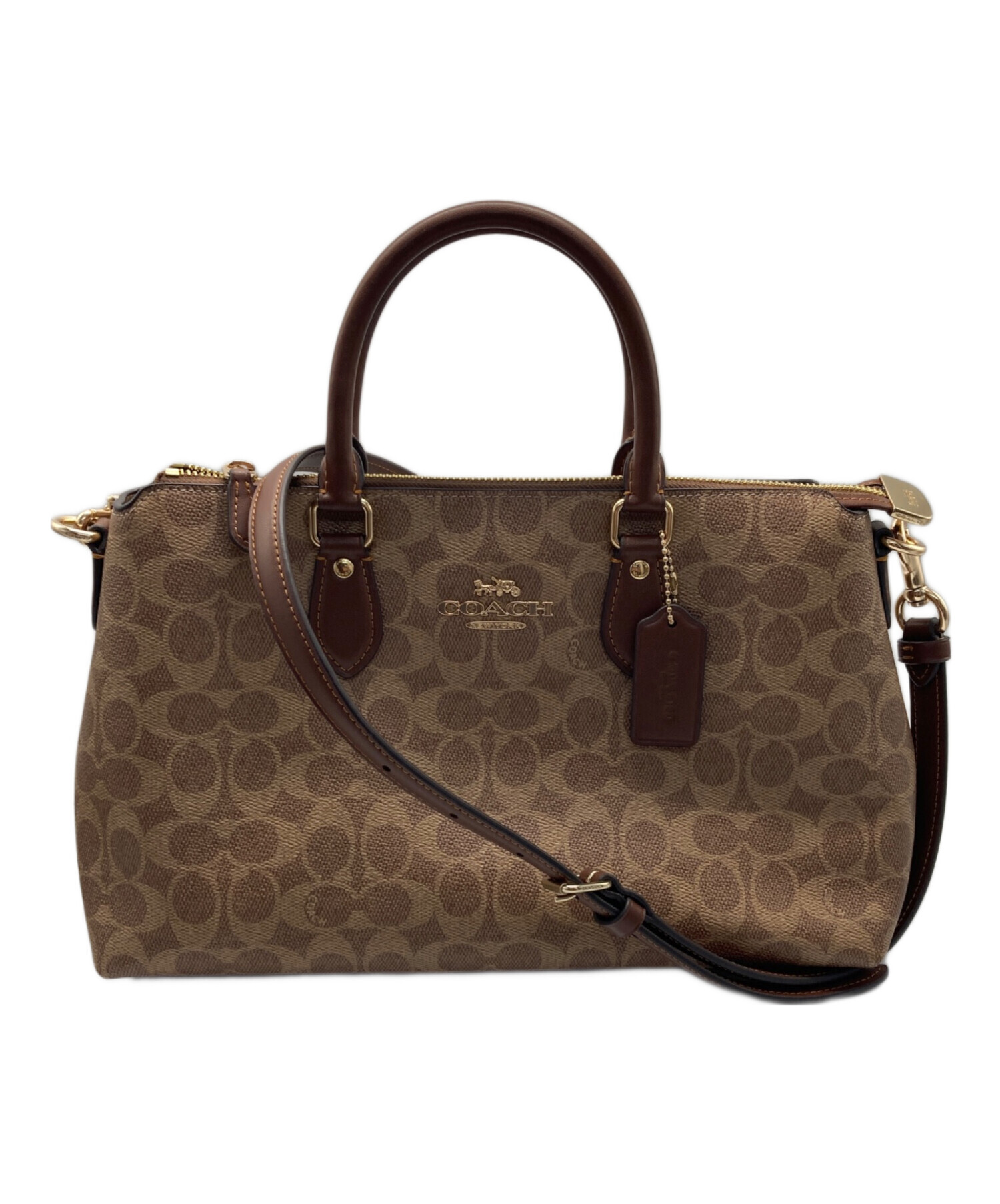 中古・古着通販】COACH (コーチ) ジョージア サッチェル バッグ 