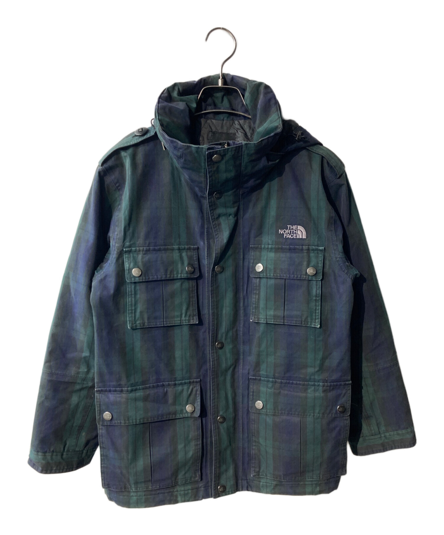 00s THE NORTH FACE ナイロンジャケット　チェック柄　y2k 中古・古着通販】THE NORTH FACE (ザ ノース フェイス) 中綿チェック