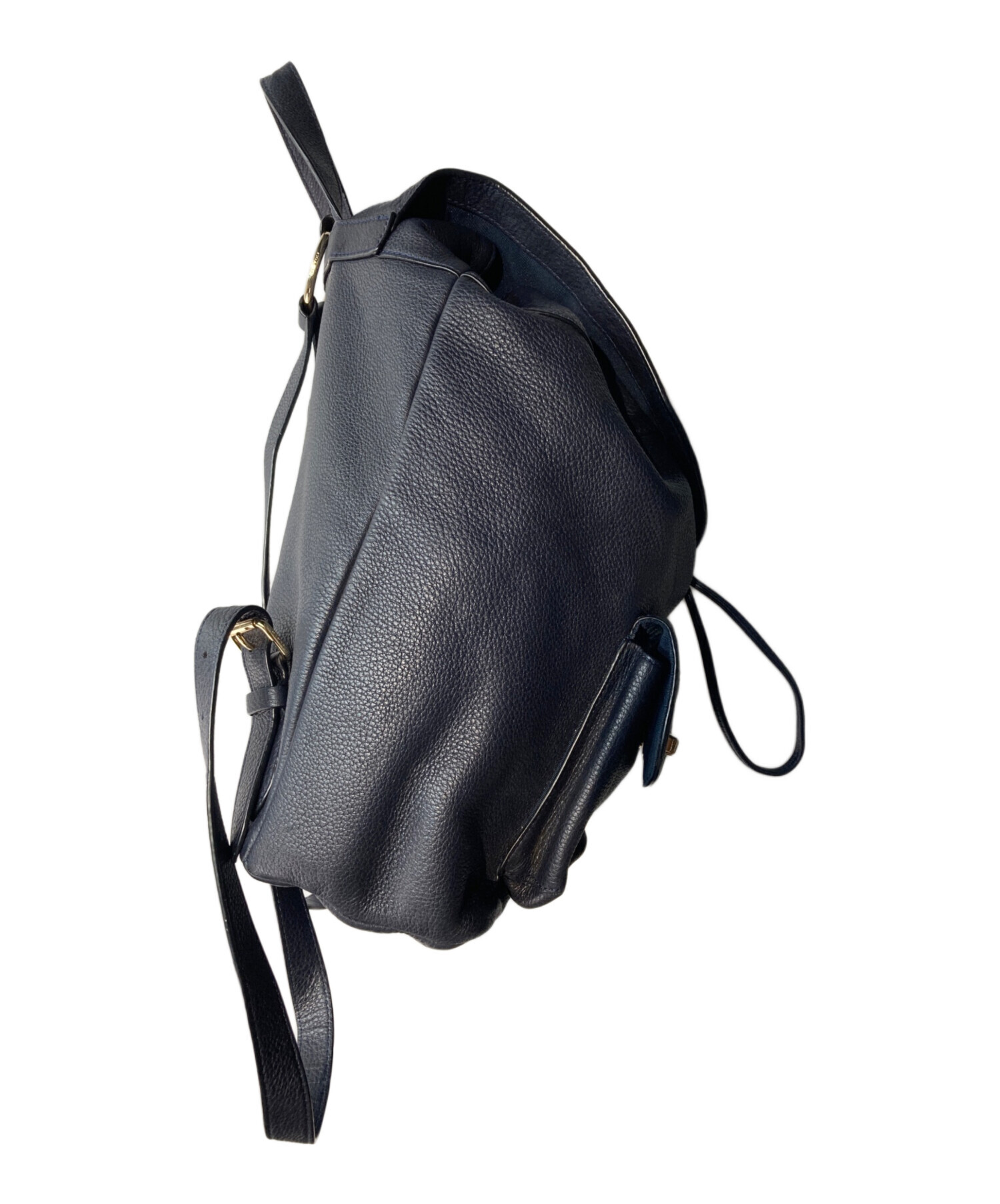 中古・古着通販】COACH (コーチ) BILLIE BACKPACK リュック ネイビー