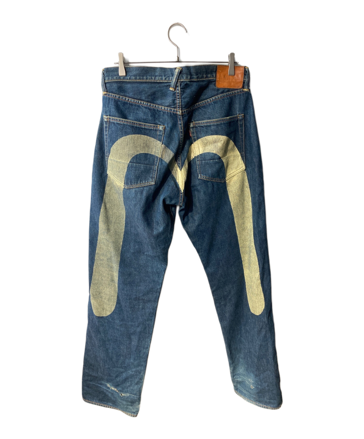 中古・古着通販】EVISU (エヴィス) ビッグカモメプリントデニムパンツ