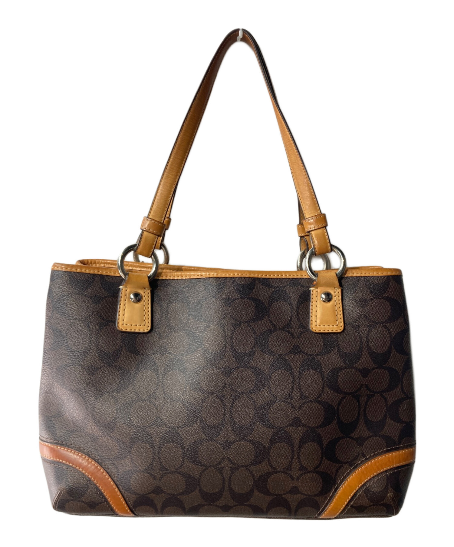 中古・古着通販】COACH (コーチ) ヘリテージ シグネチャー トート