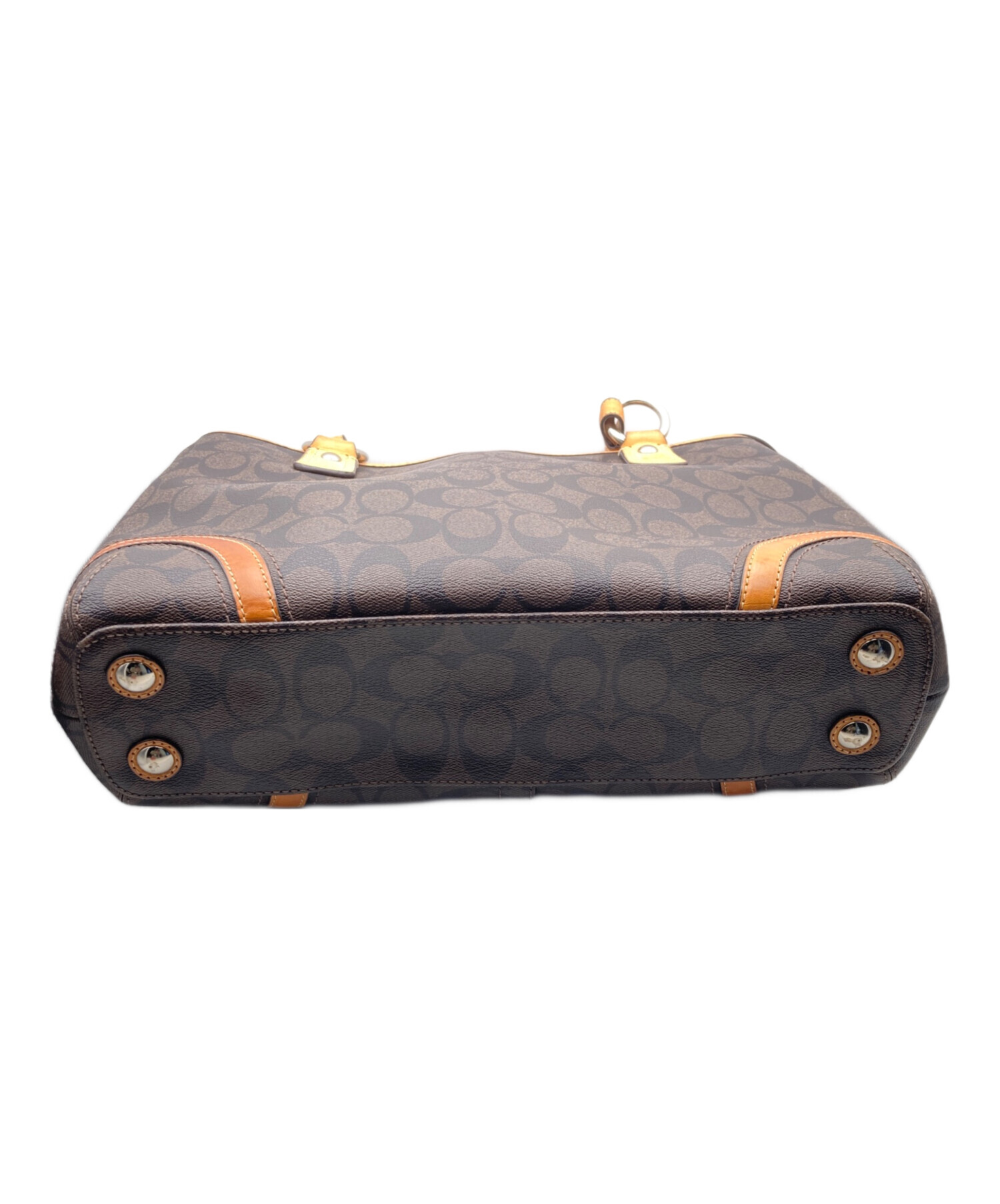 中古・古着通販】COACH (コーチ) ヘリテージ シグネチャー トート