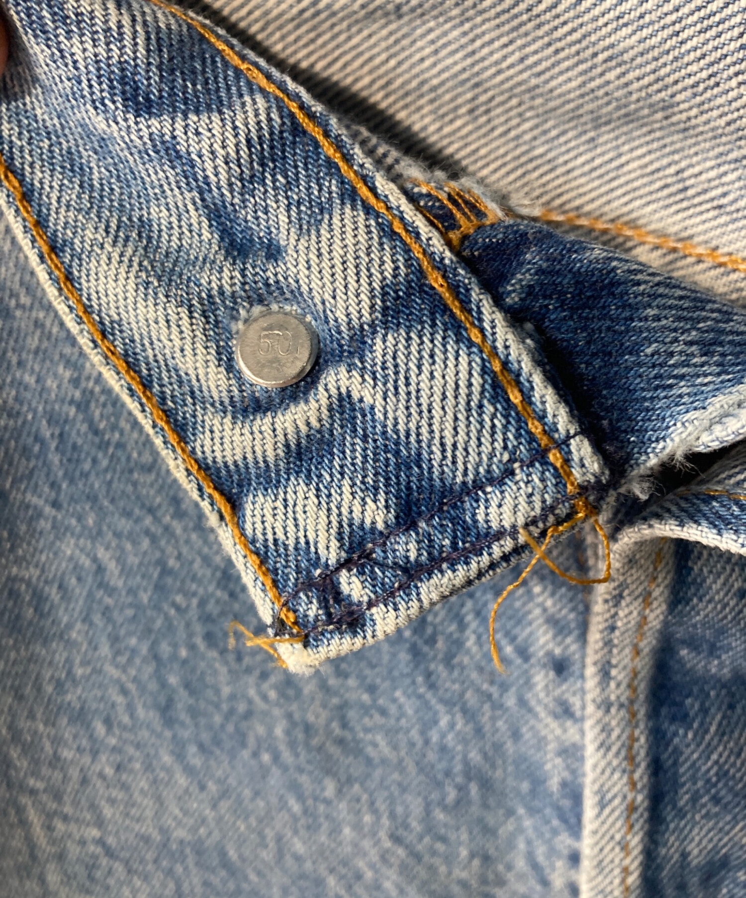 中古・古着通販】LEVI'S (リーバイス) 501デニムパンツ ブルー サイズ