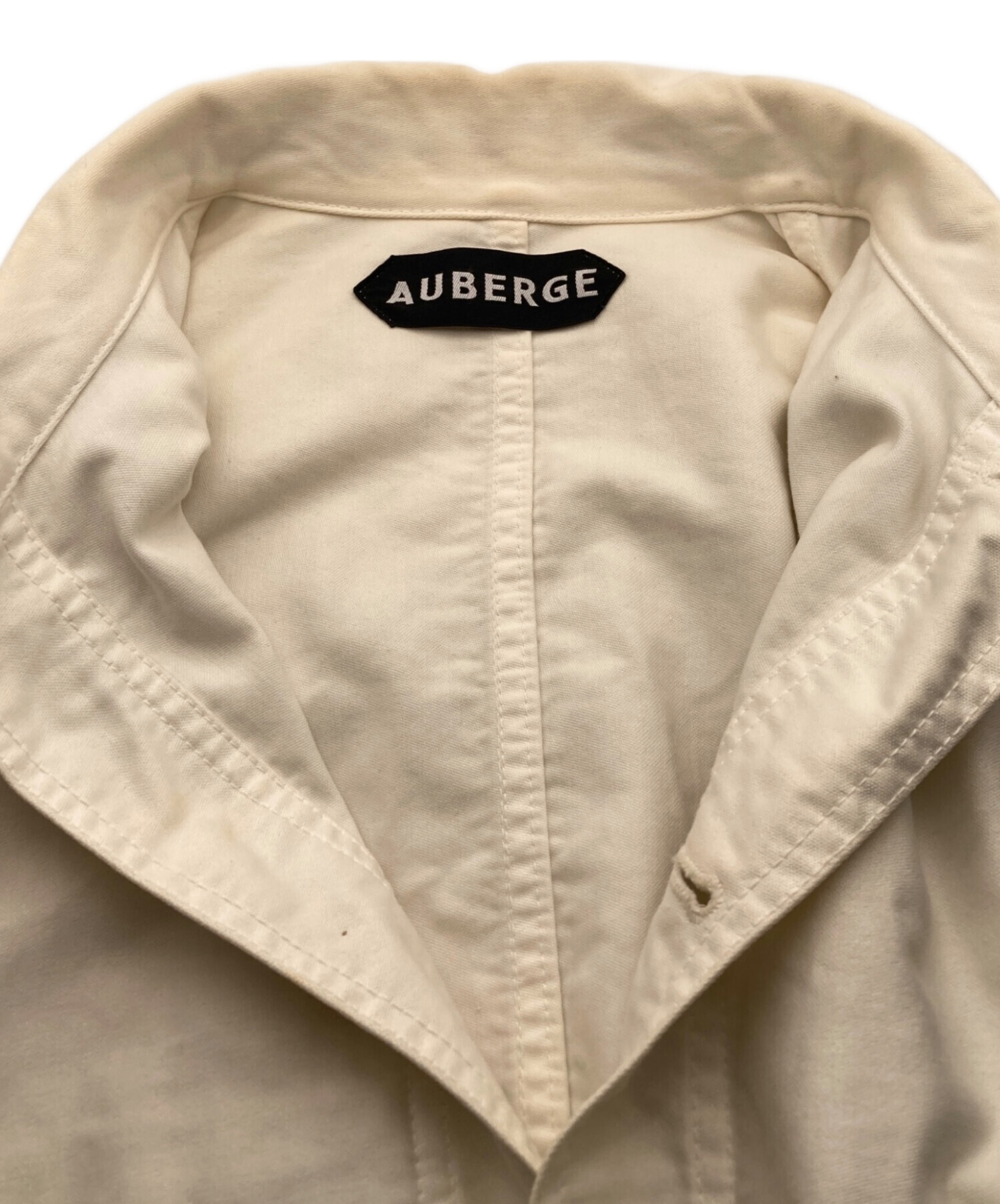 中古・古着通販】AUBERGE (オーベルジュ) ホワイトモールスキン