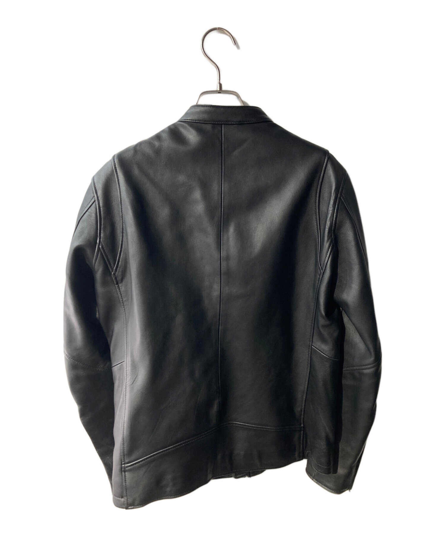 URBAN RESEARCH シングルライダース 黒 ラムレザー Mサイズ 中古・古着通販】URBAN RESEARCH (アーバンリサーチ) シングル