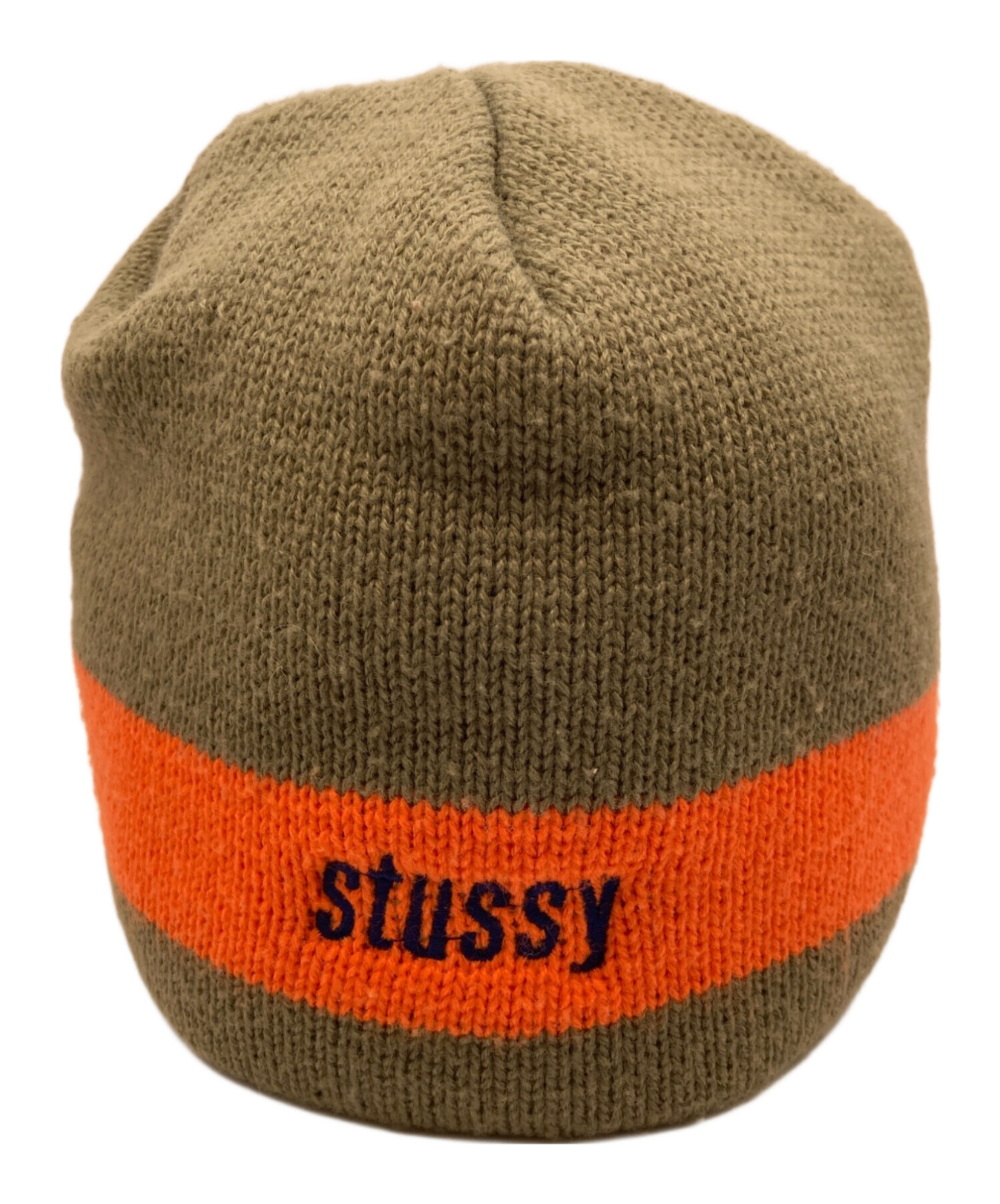 中古・古着通販】stussy (ステューシー) オールド ニット帽 ベージュ