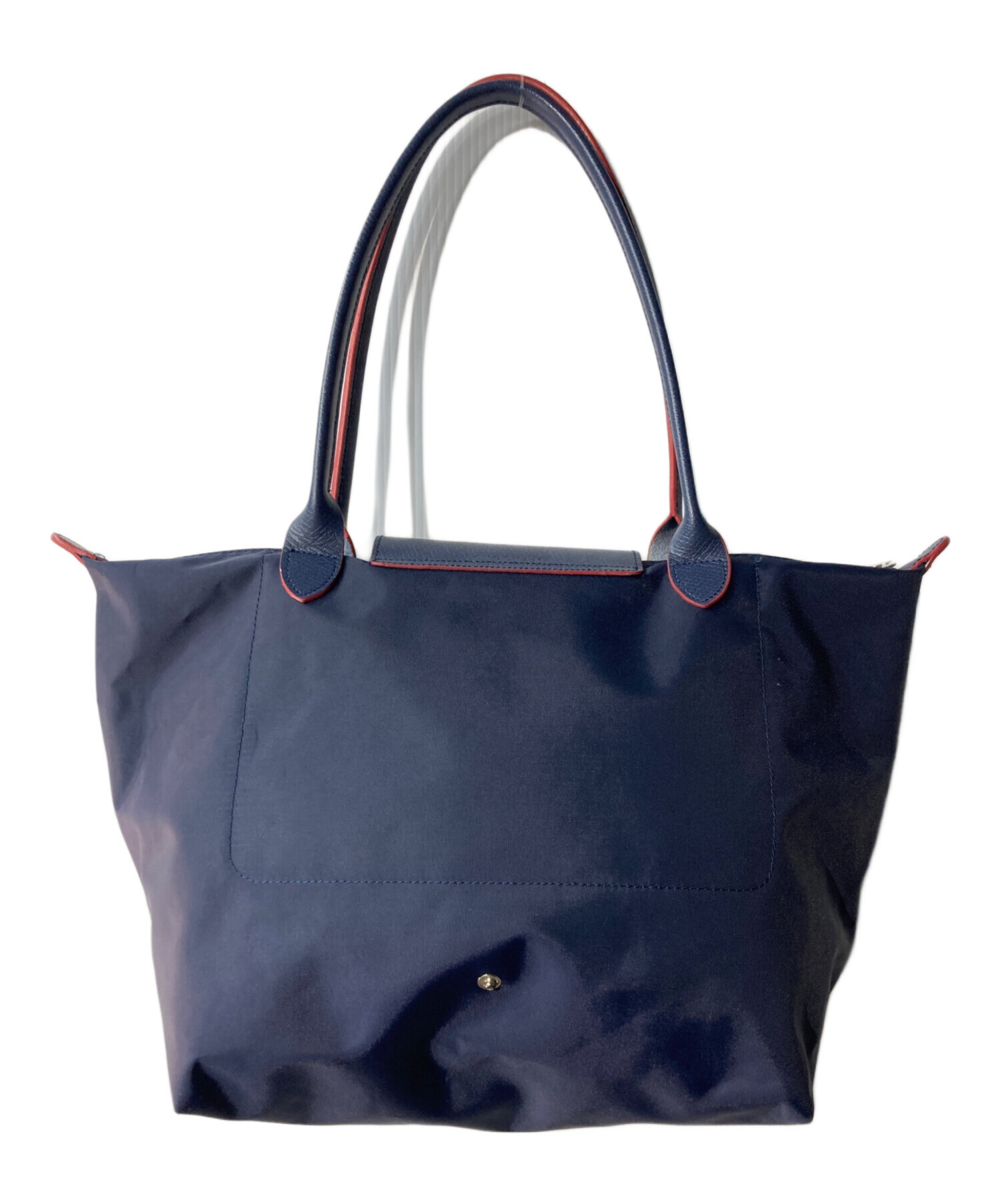 中古・古着通販】LONGCHAMP (ロンシャン) トートバッグ ネイビー