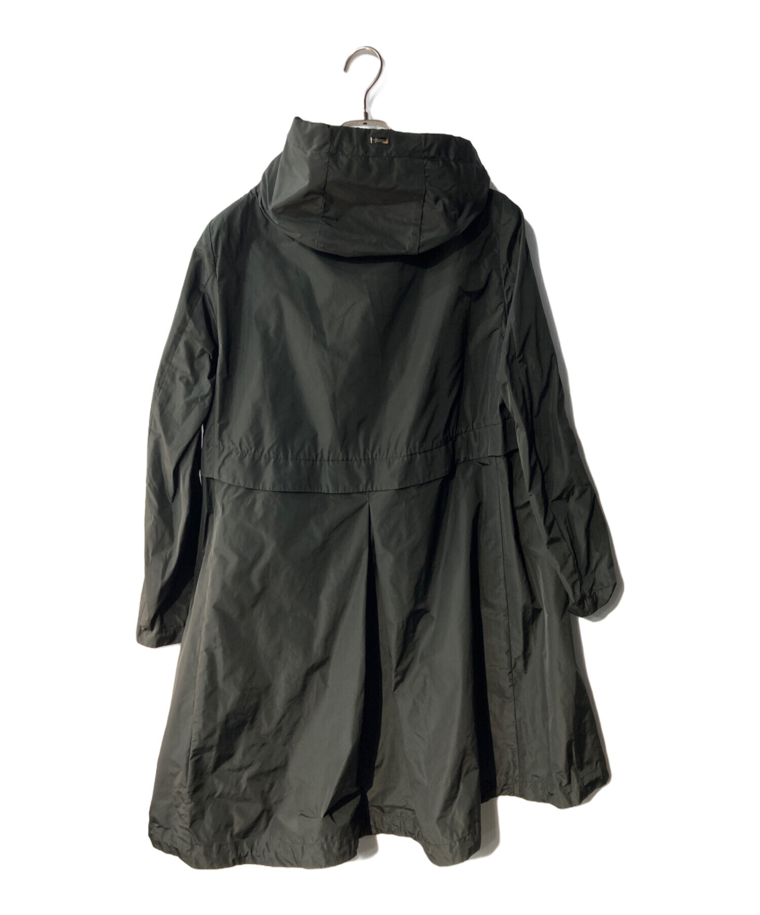 HERNO スプリングコート 新品タグ付40 ヘルノ トレンチコート イタリア製 中古・古着通販】HERNO (ヘルノ) フーデッド スプリングトレンチコート