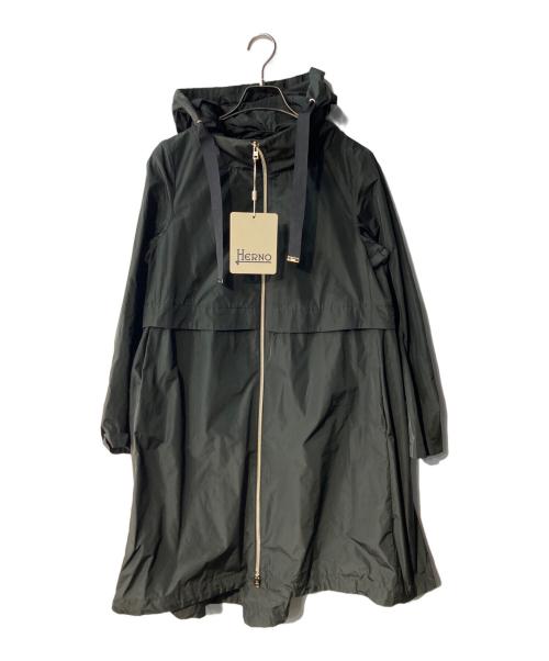 最終価格✨HERNO ヘルノ✨ナイロン 、スプリング ショートトレンチ 中古・古着通販】HERNO (ヘルノ) フーデッド スプリングトレンチコート