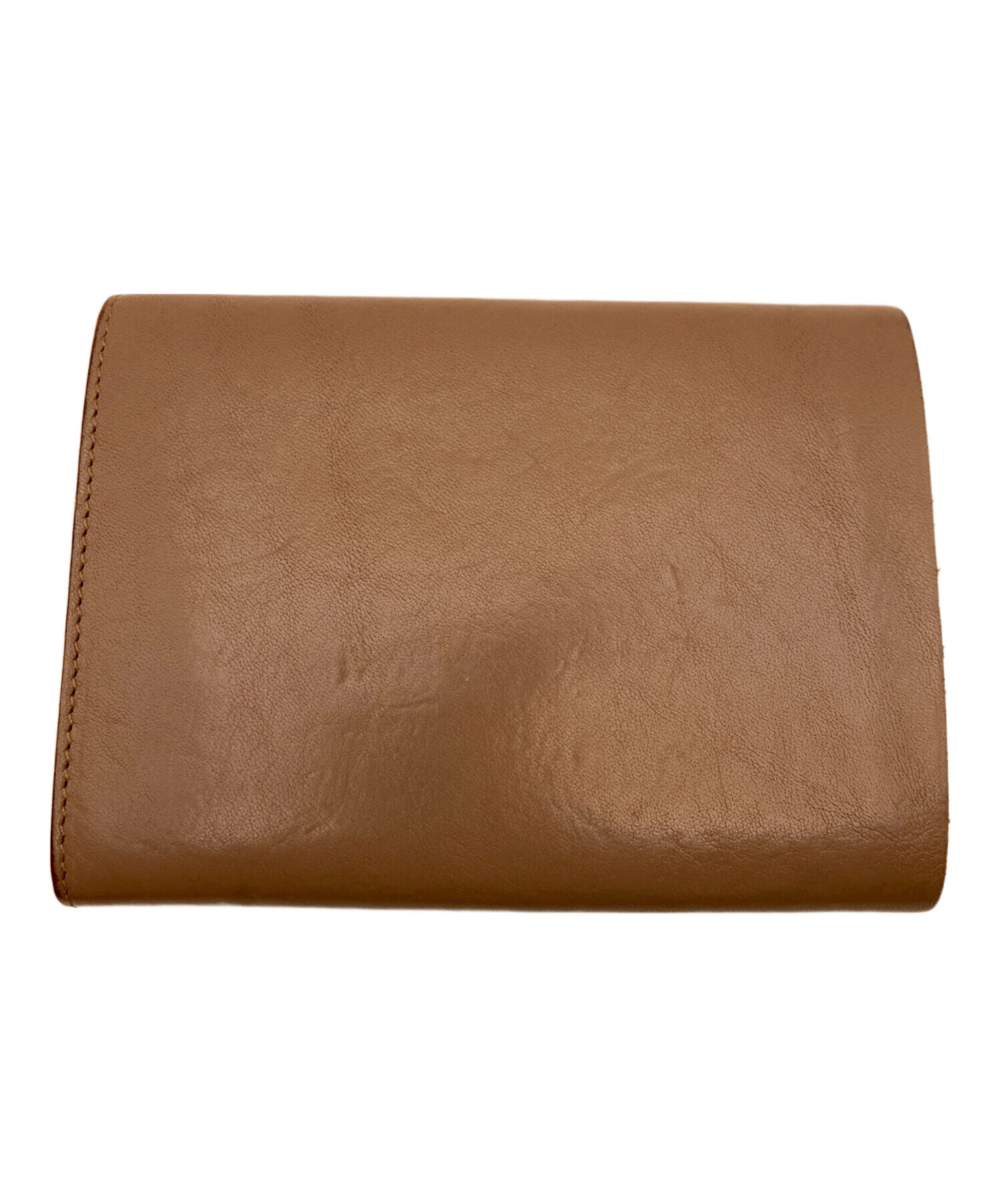【専用ページ】イルビゾンテ　2つ折り財布　ヴェルデ　キャメルブラウン 中古・古着通販】IL BISONTE (イル ビゾンテ) 2つ折り財布 ベージュ