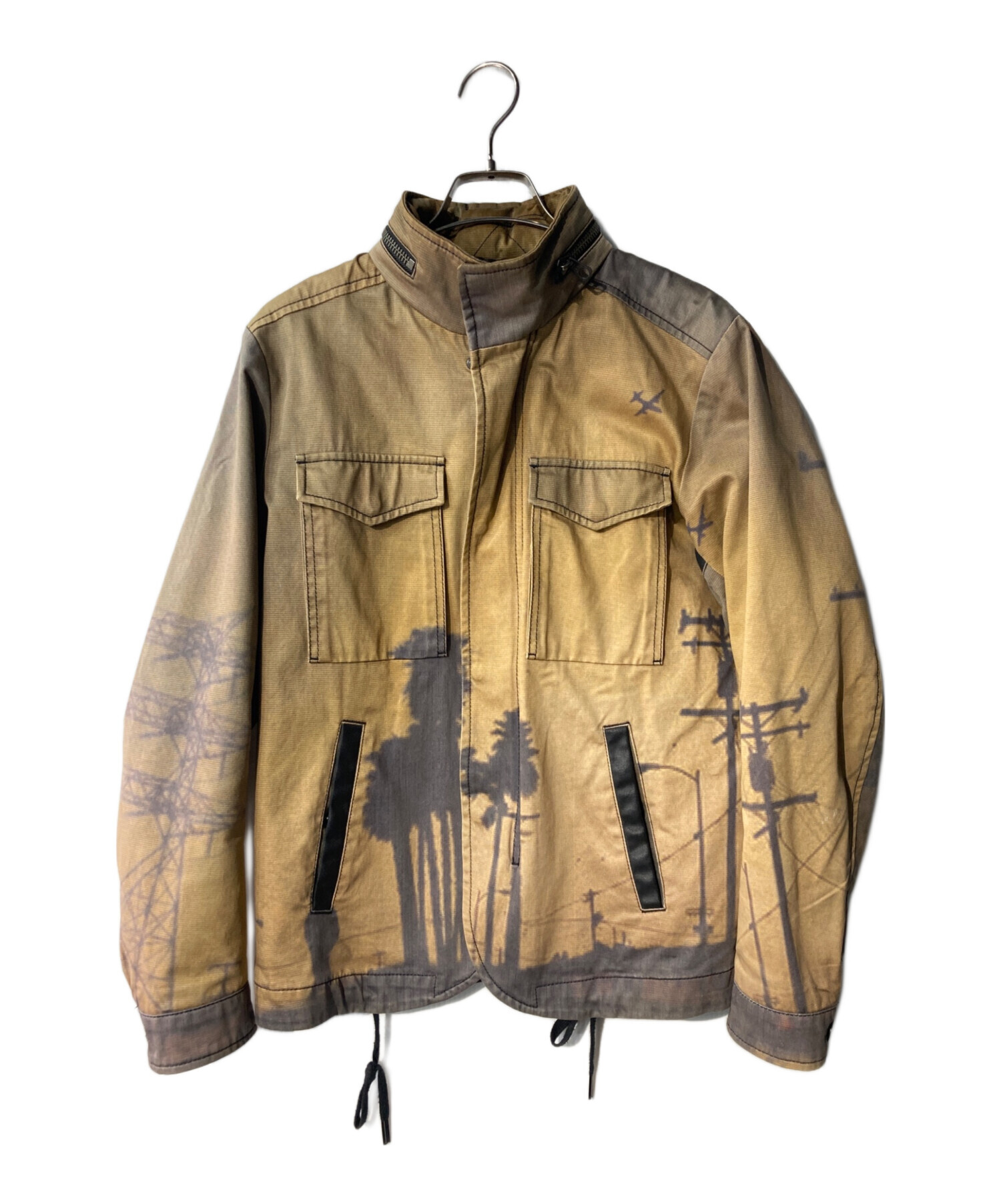 中古・古着通販】DIESEL (ディーゼル) M-65 グラフィックプリント