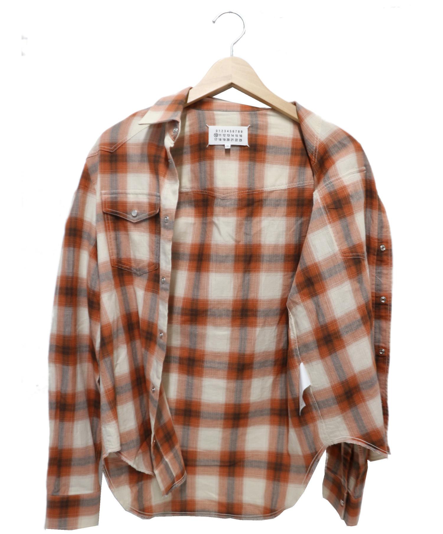 maison margiela マルジェラ　ウエスタン　チェック　シャツ 中古・古着通販】Maison Margiela (メゾンマルジェラ) チェック