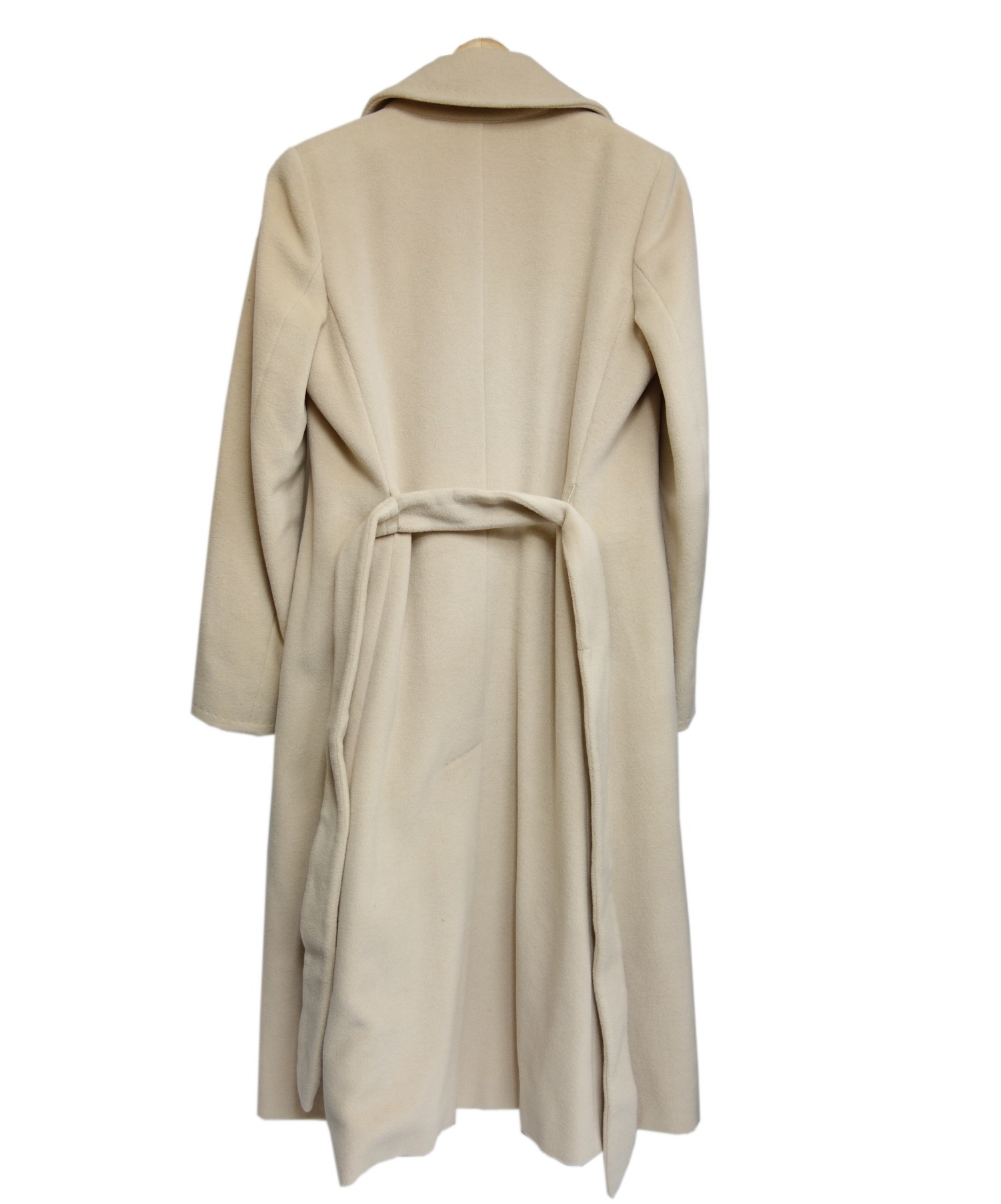 中古・古着通販】MaxMara (マックスマーラ) アンゴラ混ロングコート